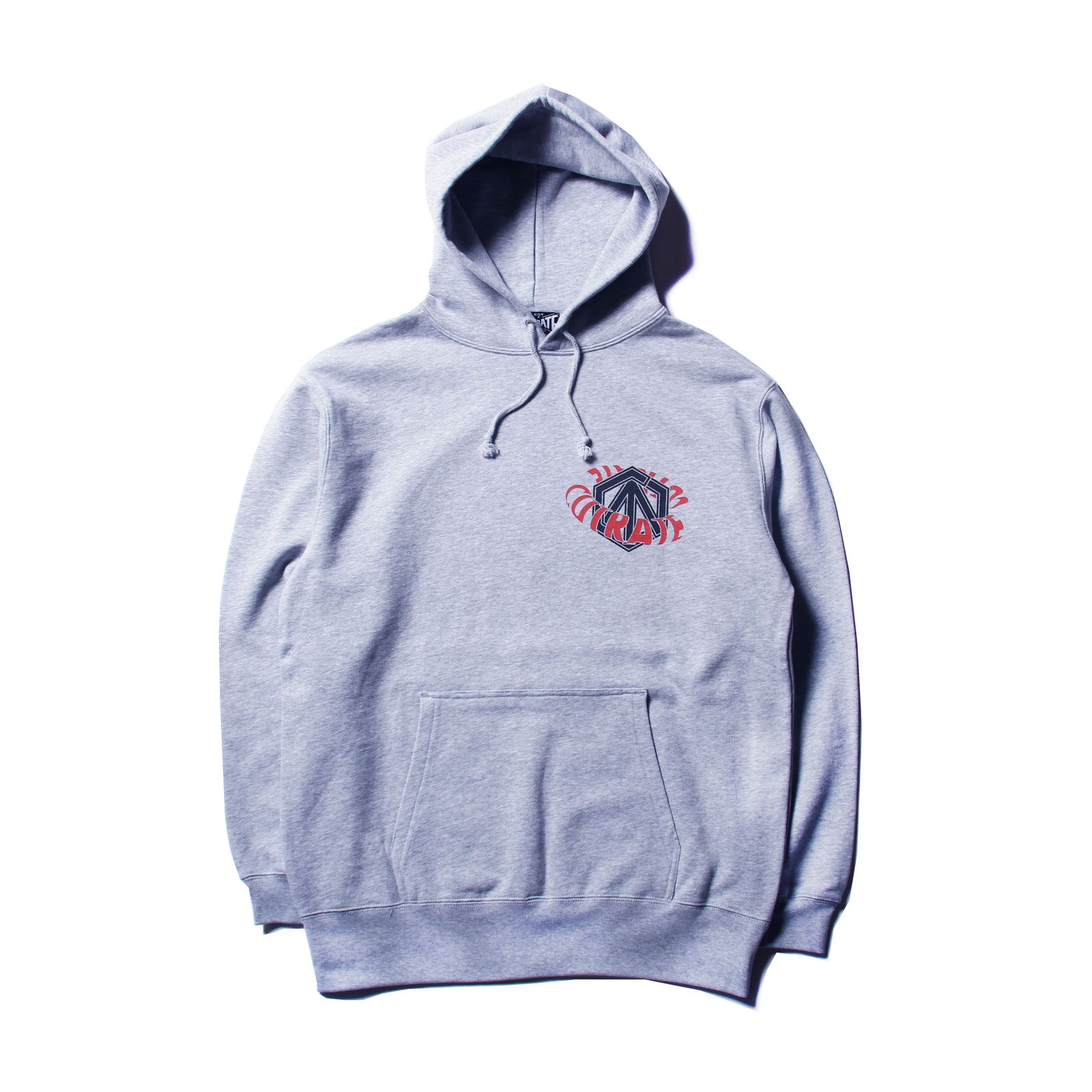 CUTRATE NS LOGO L/S PULLOVER PARKA  (GRAY)