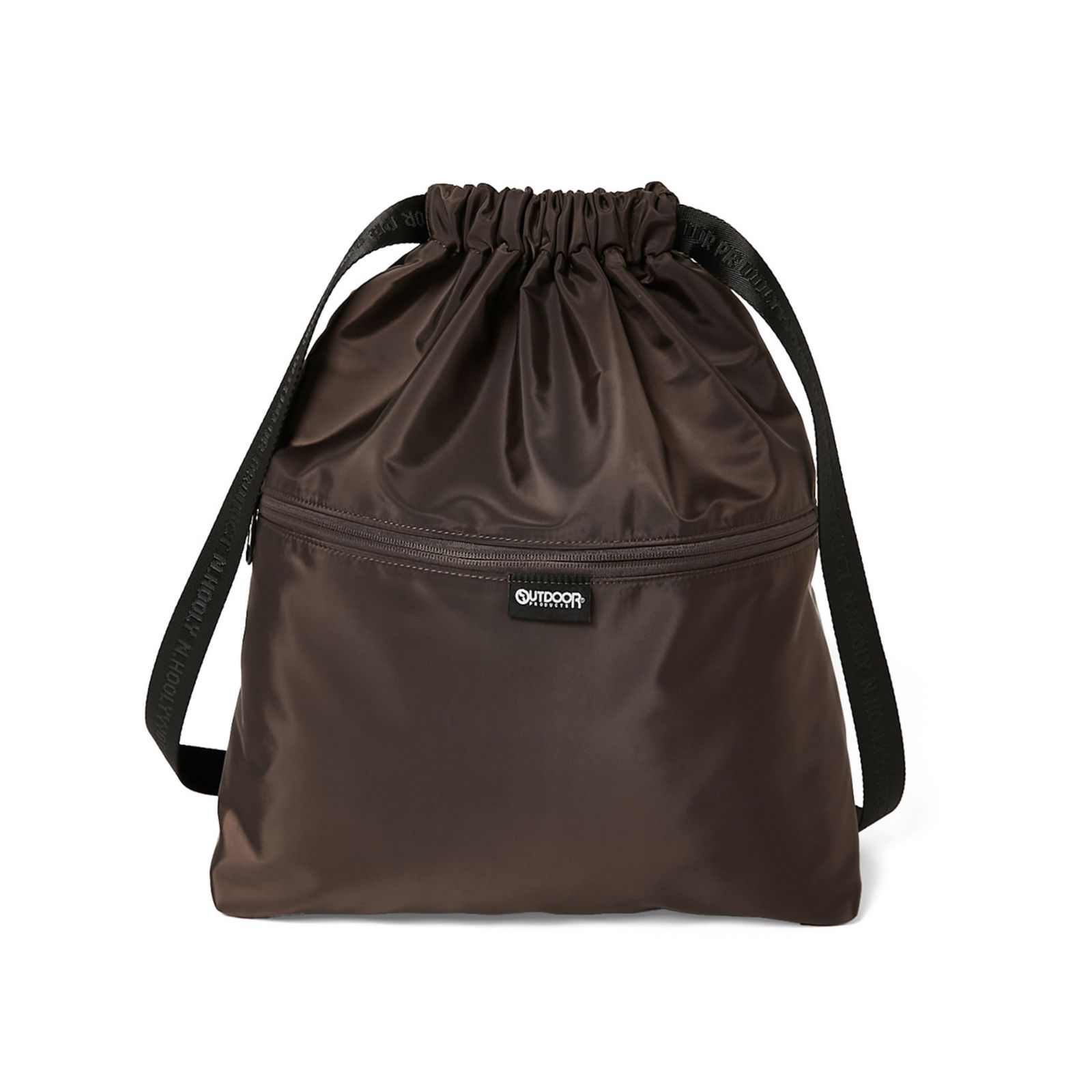 N.HOOLYWOOD COMPILE × OUTDOOR PRODUCTS / DRAWSTRING BACKPACK （BROWN / ブラウン）｜バックパック｜2261-AC03