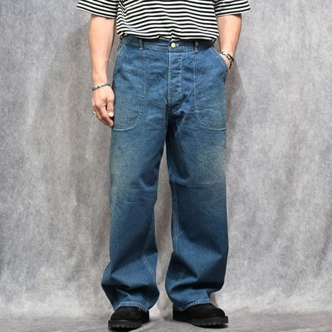 USN DENIM TROUSERS （USD） / USネイビー デニムトラウザー （インディゴ） 2026SS-PT4-YT