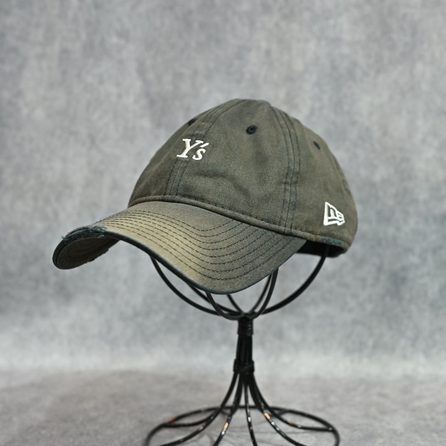 Y's × New Era 9TWENTY LONG VISOR Y's LOGO CAP （Black）｜ロゴキャップ｜YV-H21-096-3