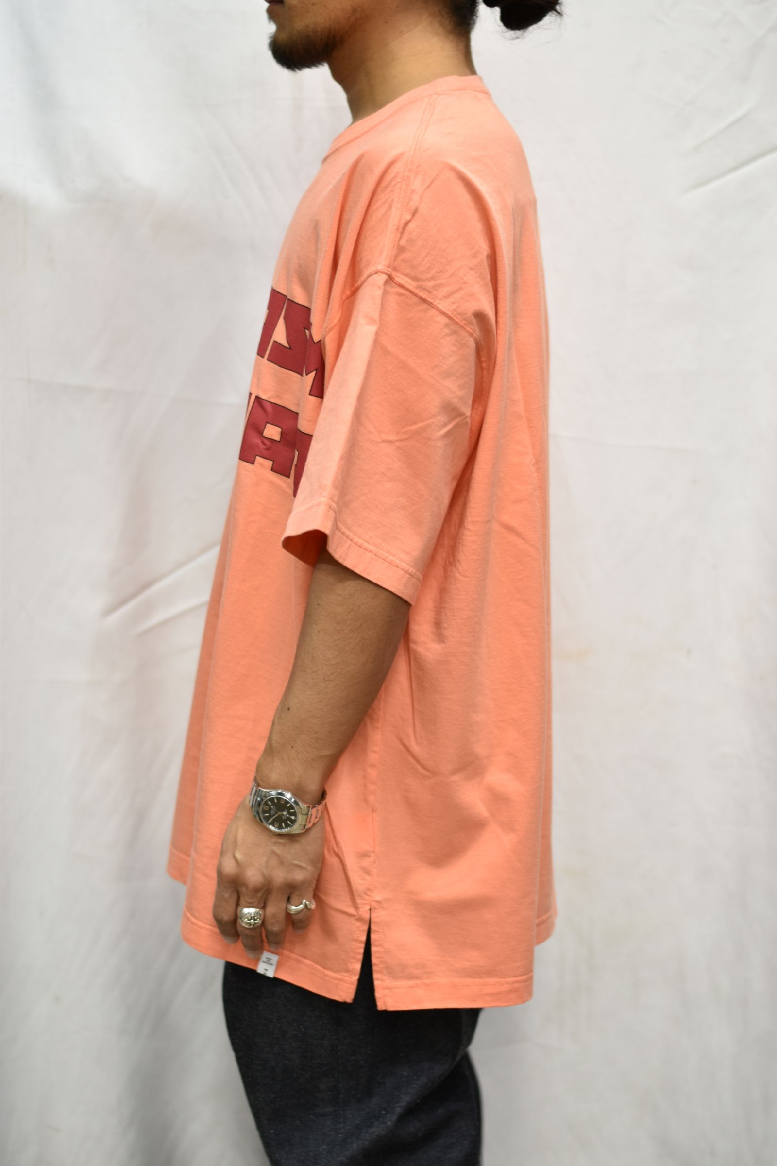 SOCCER LOGO BIG TEE (PINK)