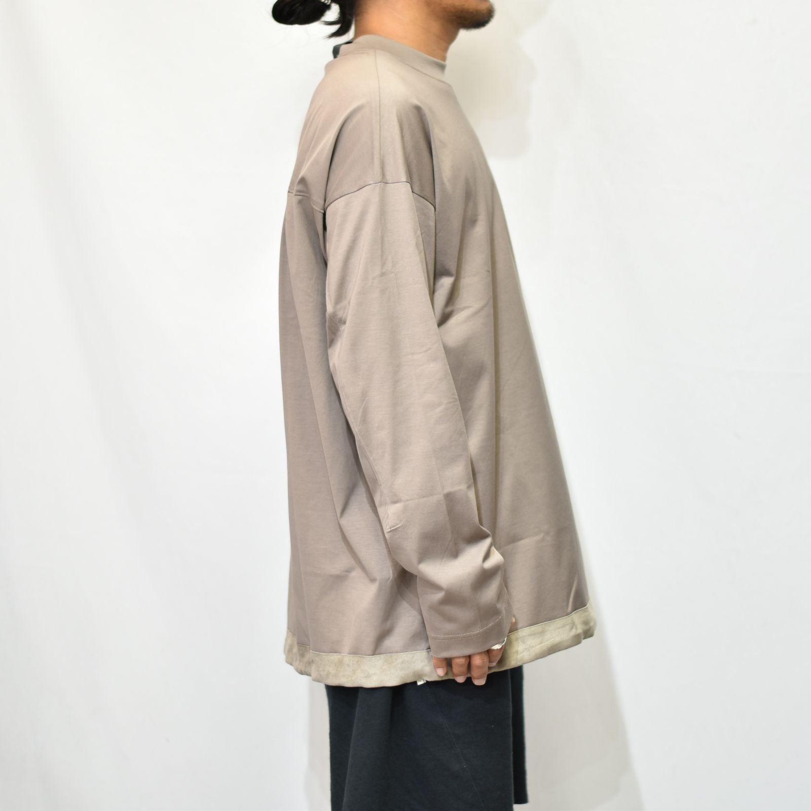 N.HOOLYWOOD - CREWNECK LONG SLEEVE （MOCHA） クルーネック ロング