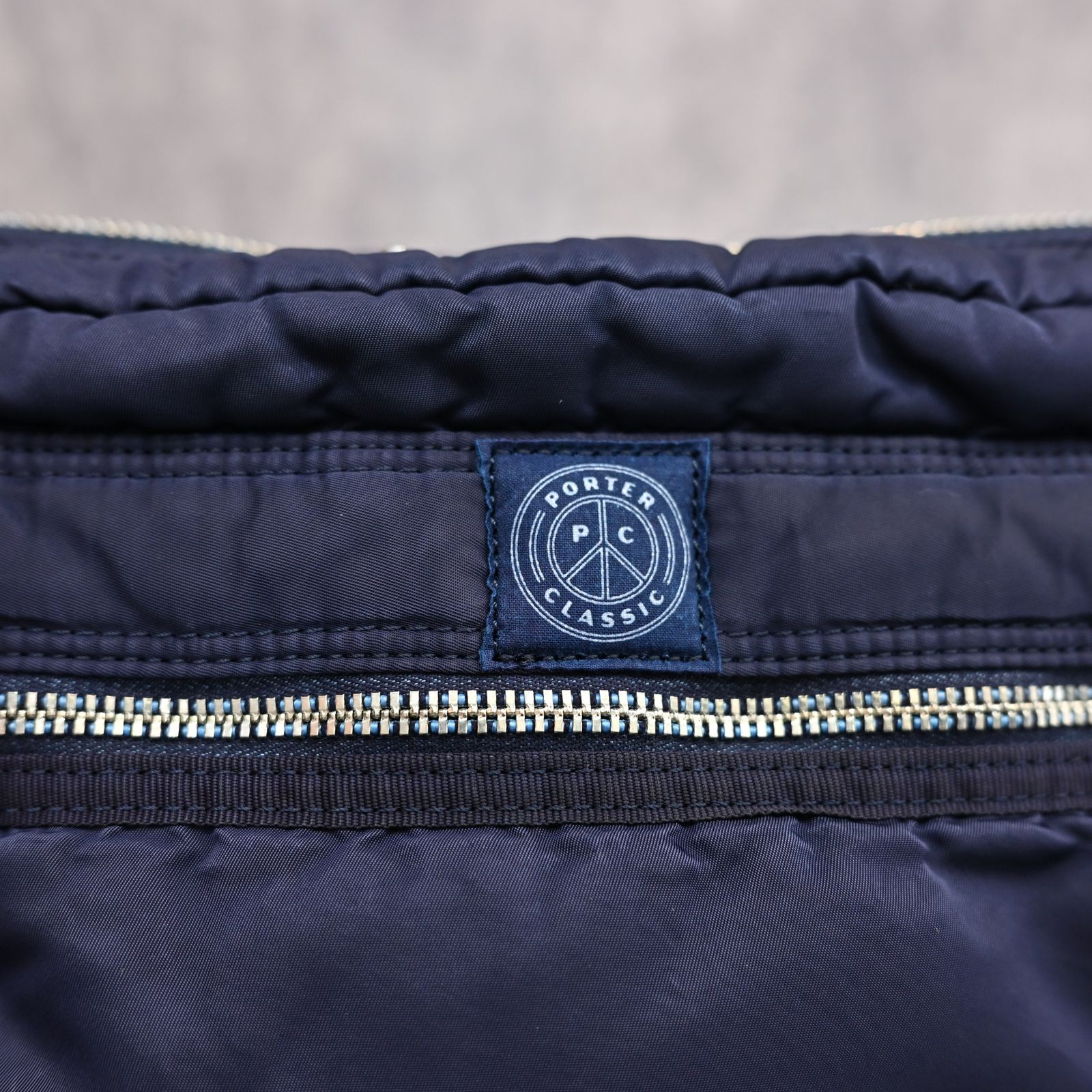 SUPER NYLON SIMPLE SHOULDER BAG (BLUE) / スーパーナイロン ショルダーバッグ （ブルー） PC-015-3075-10