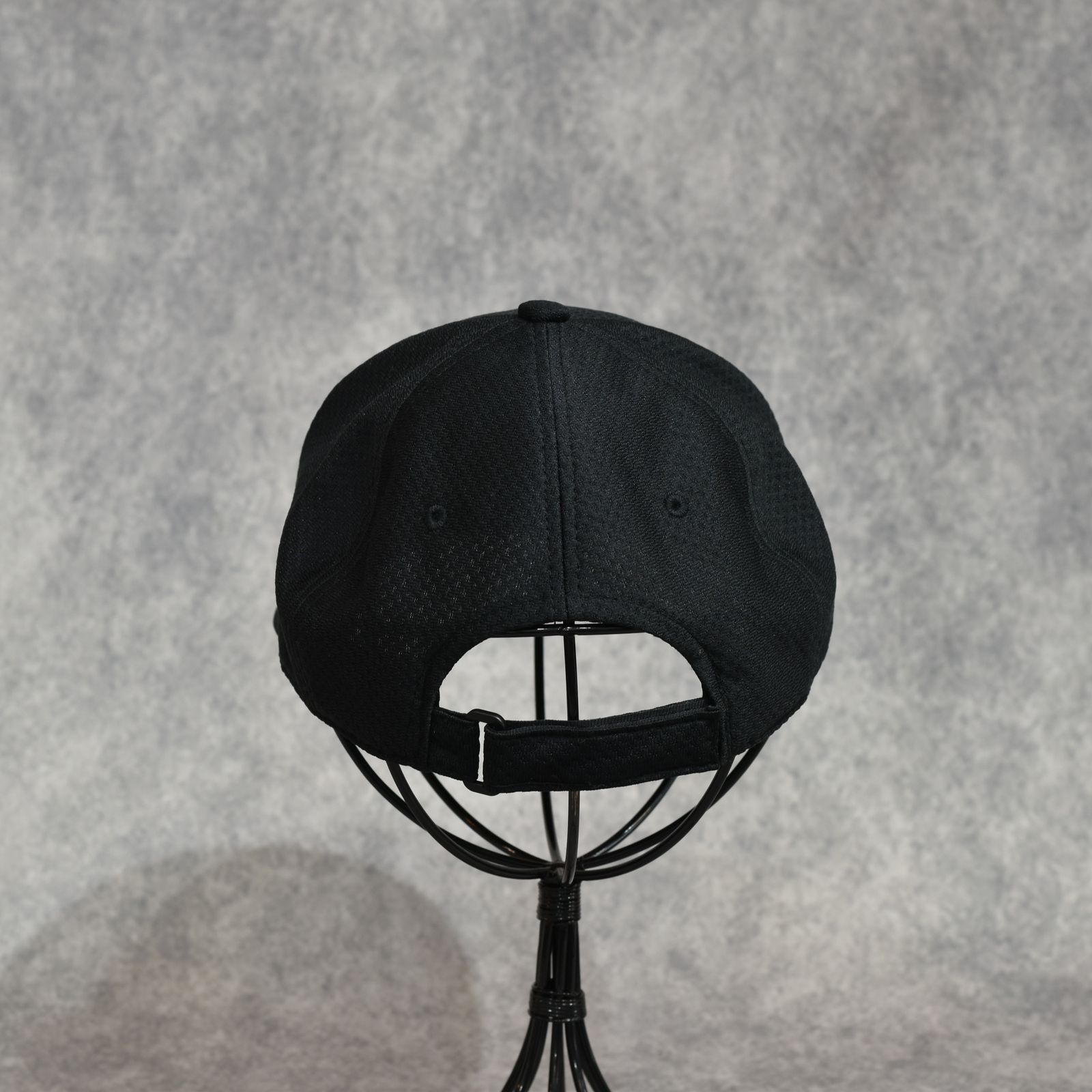 C LOGO REPLICA CAP (BLACK)｜メッシュ ベースボールキャップ｜CL-26SS046