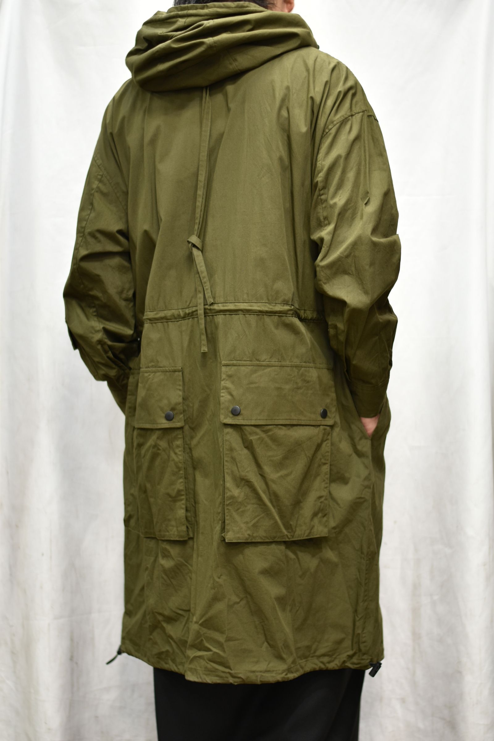 40/2 Cotton Broad Pocket Hood Coat