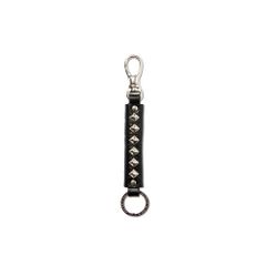 Studs leather key ring <Type A> / スタッズ レザー キーリング