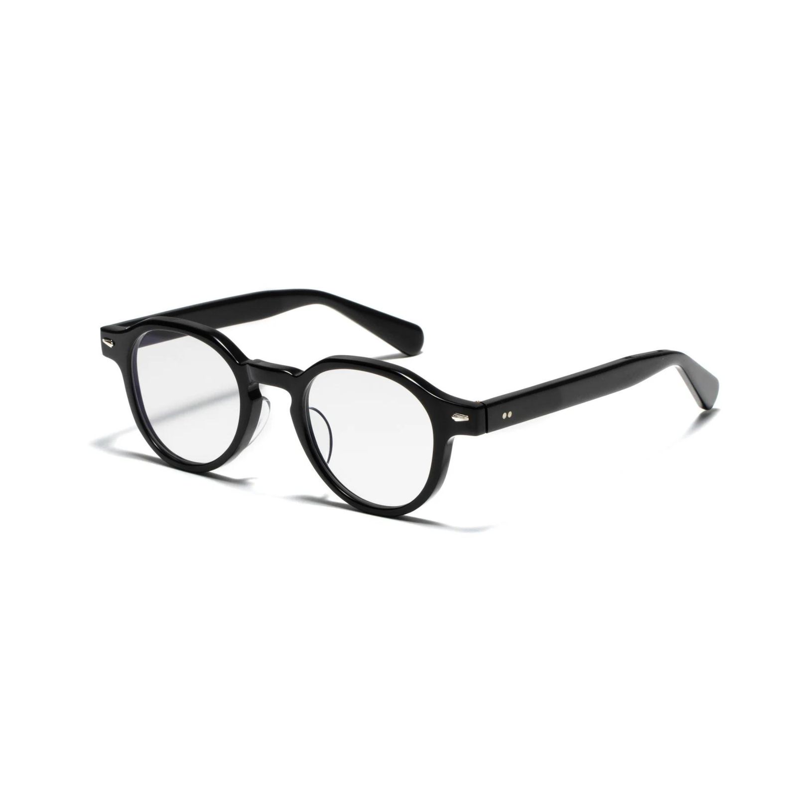 BOSTON TYPE GLASSES ＜PHOTOCHROMIC LENS＞ (BLACK/調光GRAY) / ボストンタイプ サングラス