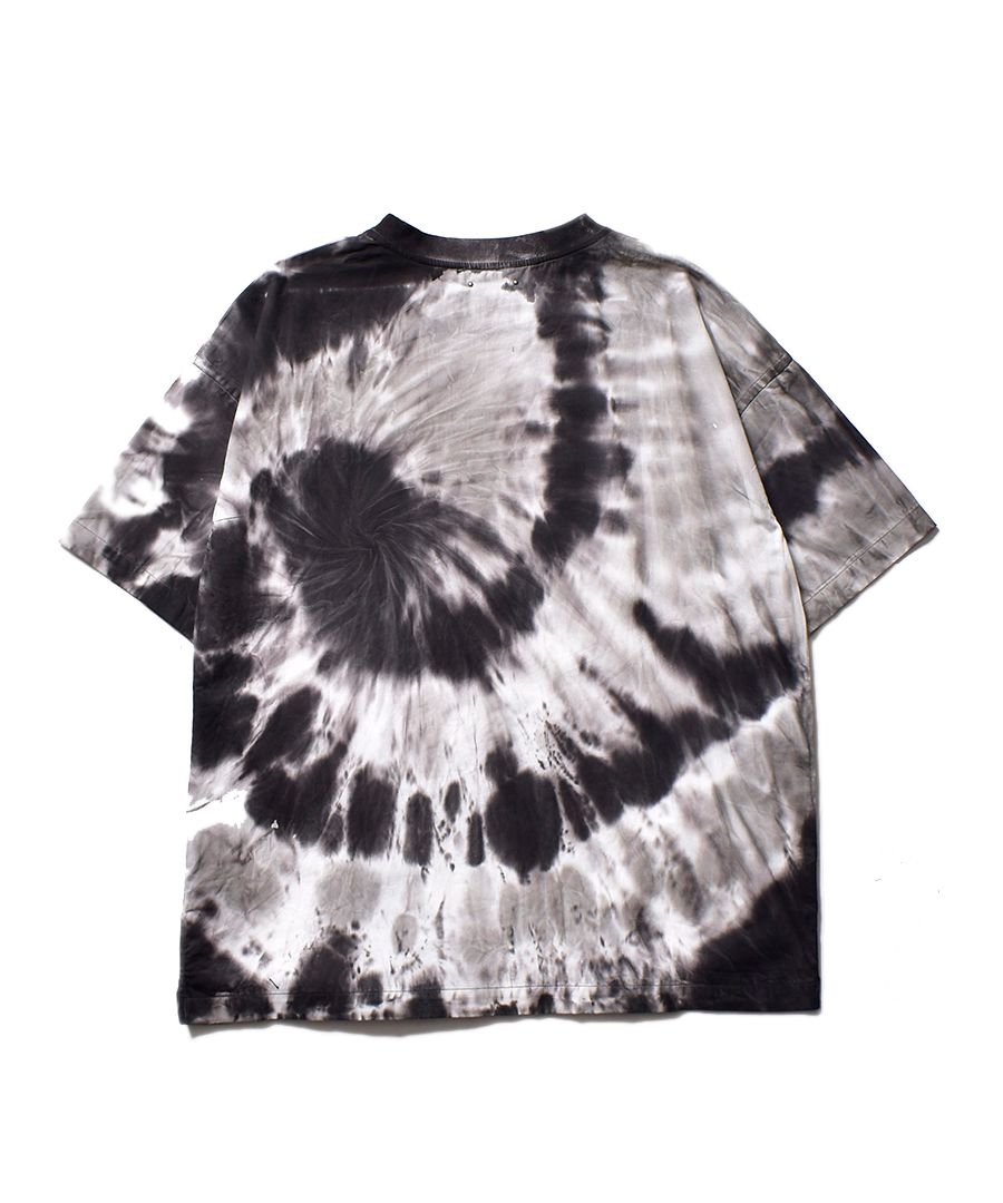 White Denim Marble Dye T-SH