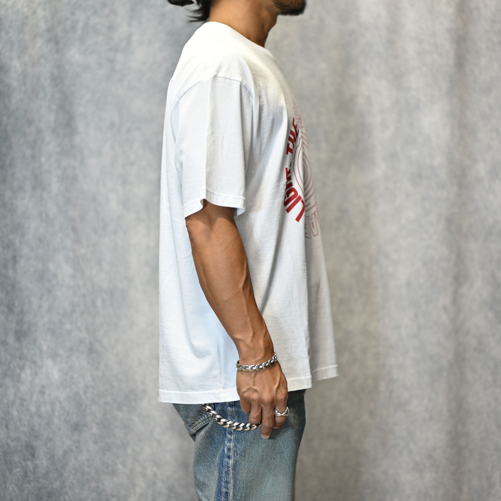 THE SUN IS GONE T-SH （WHITE） / プリントTシャツ （ホワイト） 2505-4003