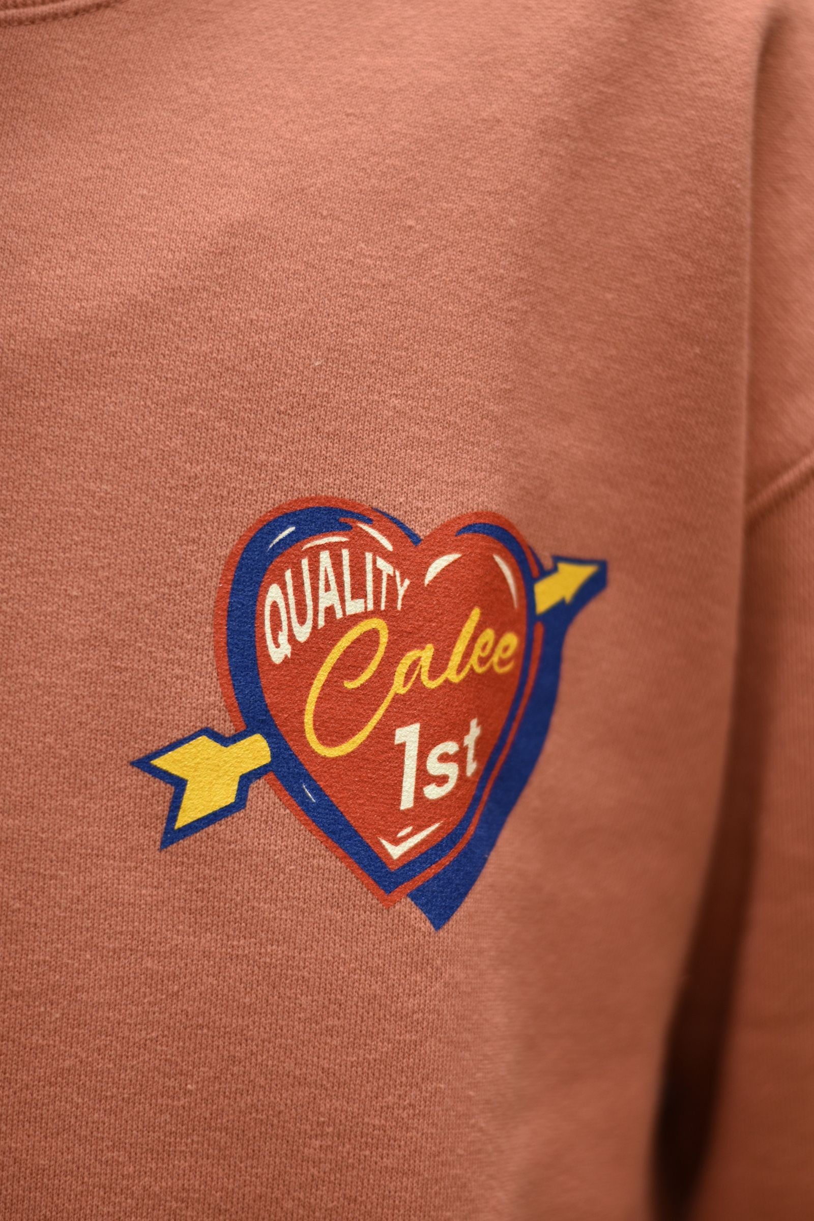 SHOOT ME DOWN CREWNECK SWEAT (SALMON PINK)