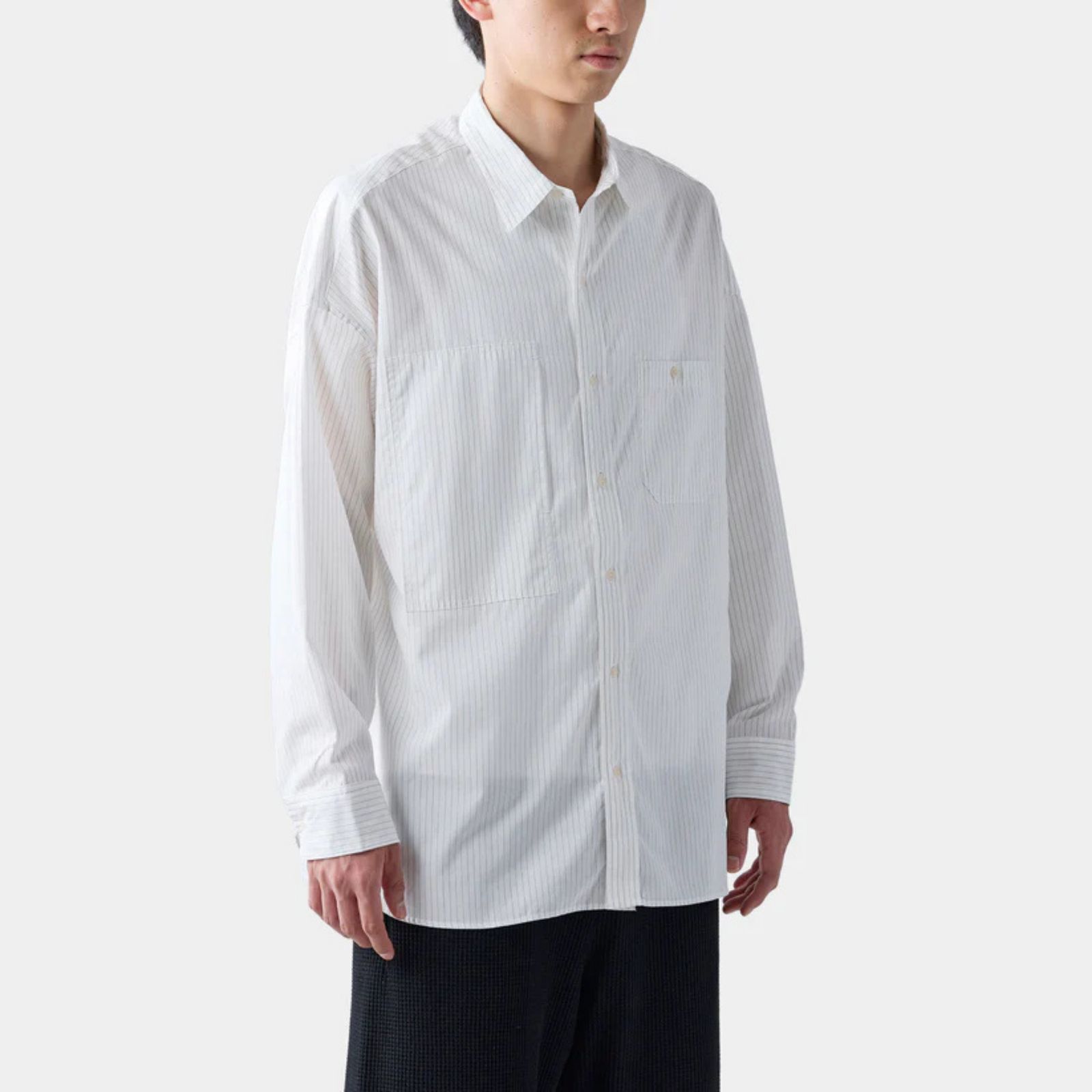 HF work shirt （WHITE）｜ワークシャツ （ホワイト）｜HF-08
