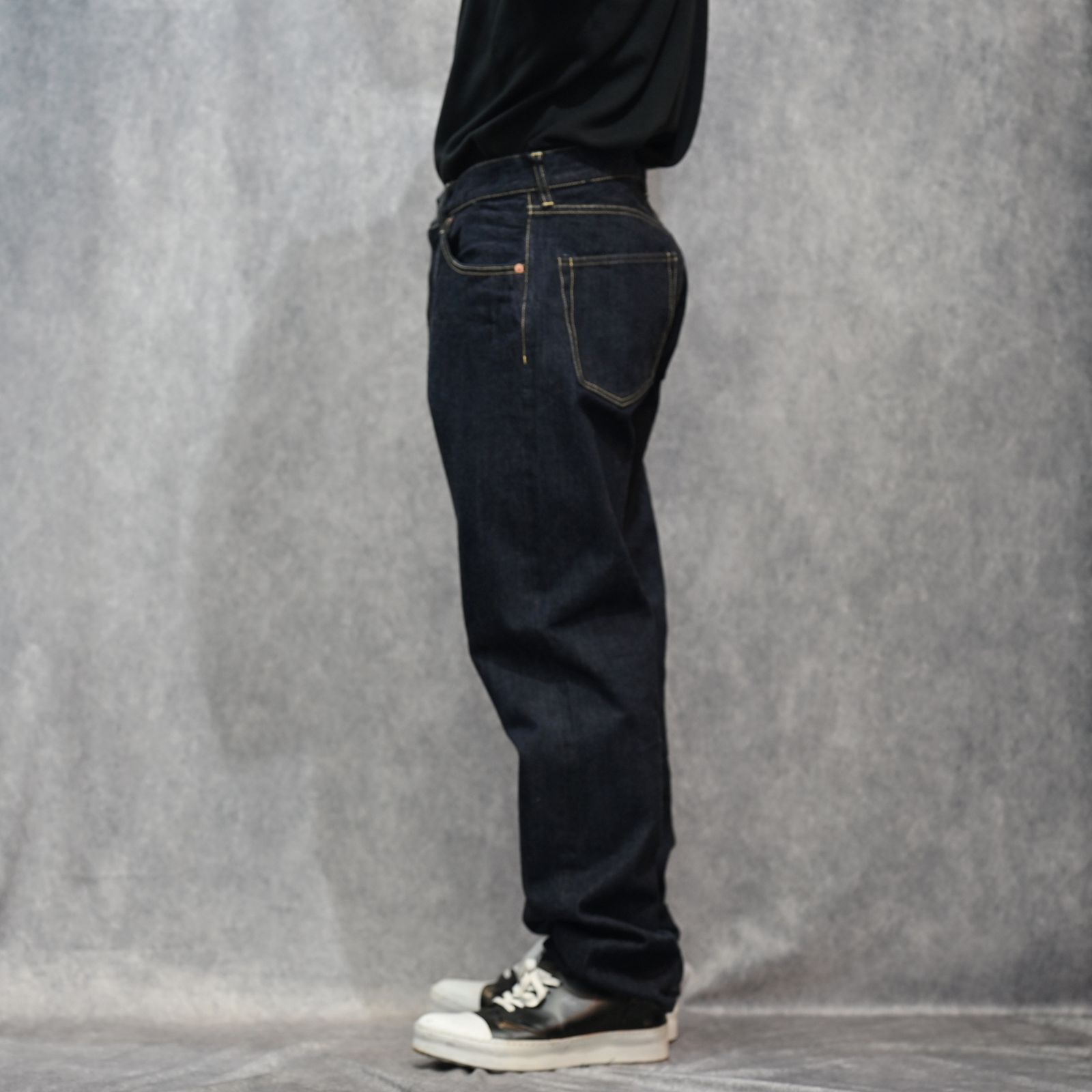 L.Straight 5pocket Pants （OWS） / ルーズ ストレートデニムパンツ （インディゴ） / 2508-1002
