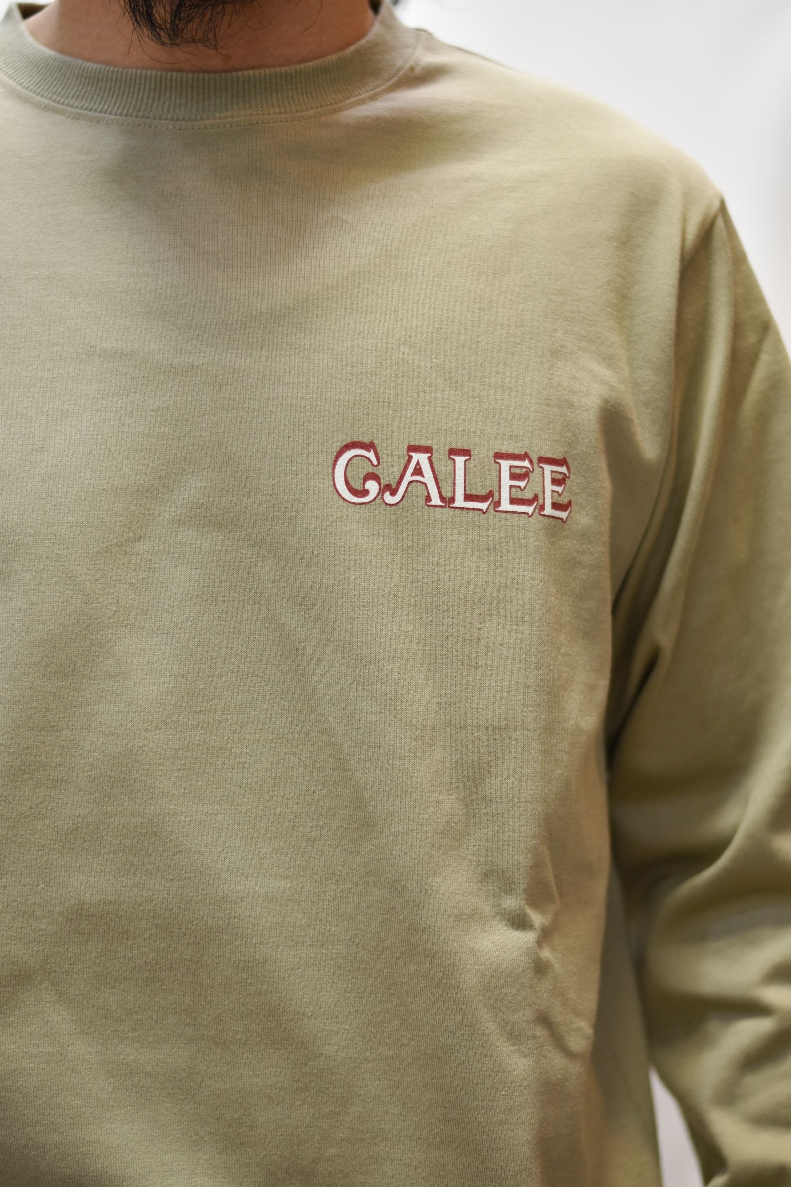 MULTI PRINT L/S TEE (BEIGE)