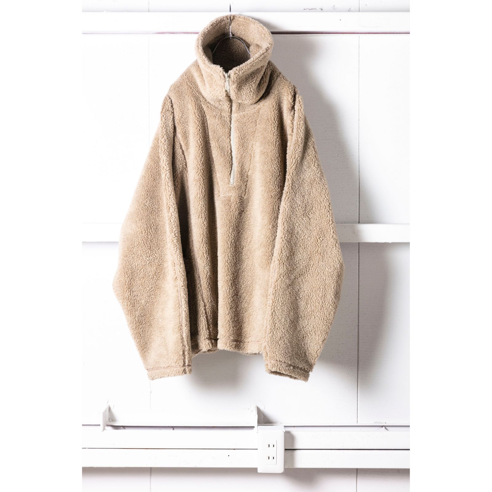 massive super high neck (BEIGE)