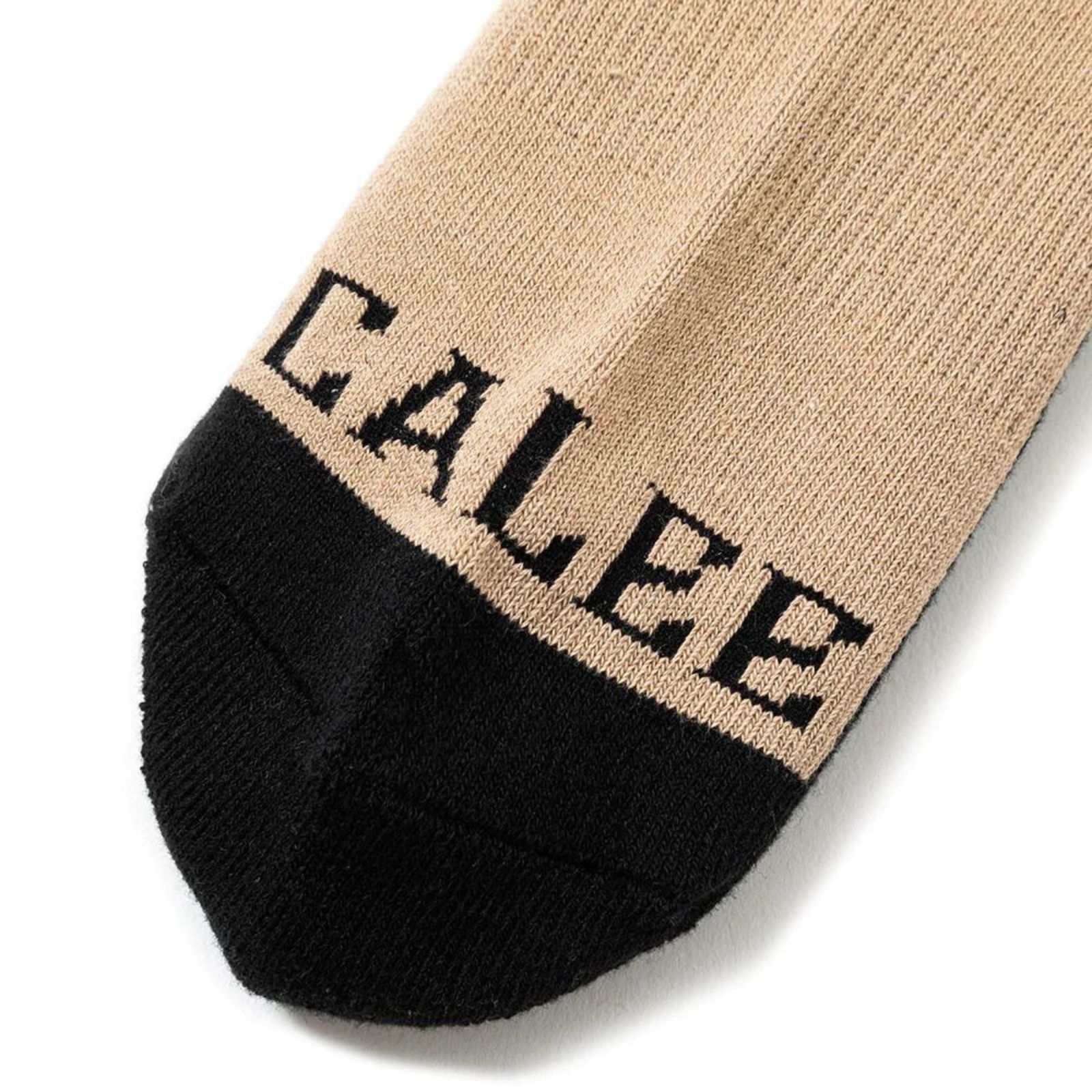 JACQUARD PILE SOCKS (BEIGE) / ジャガード パイルソックス