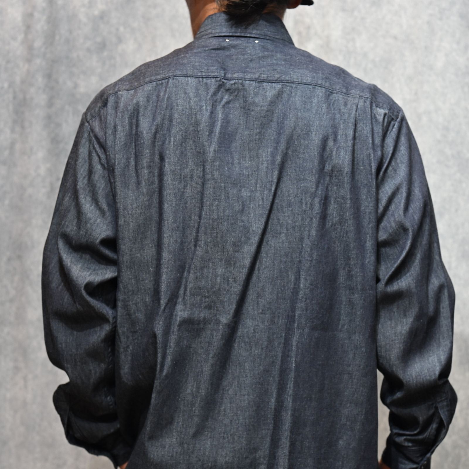 Denim Military SH （OWS） / デニムシャツ （インディゴ）｜2509-5001