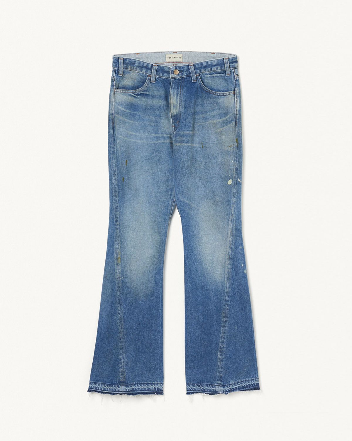 FORSOMEONE - ＃146 DENIM (INDIGO) フレア デニムパンツ | chord online store