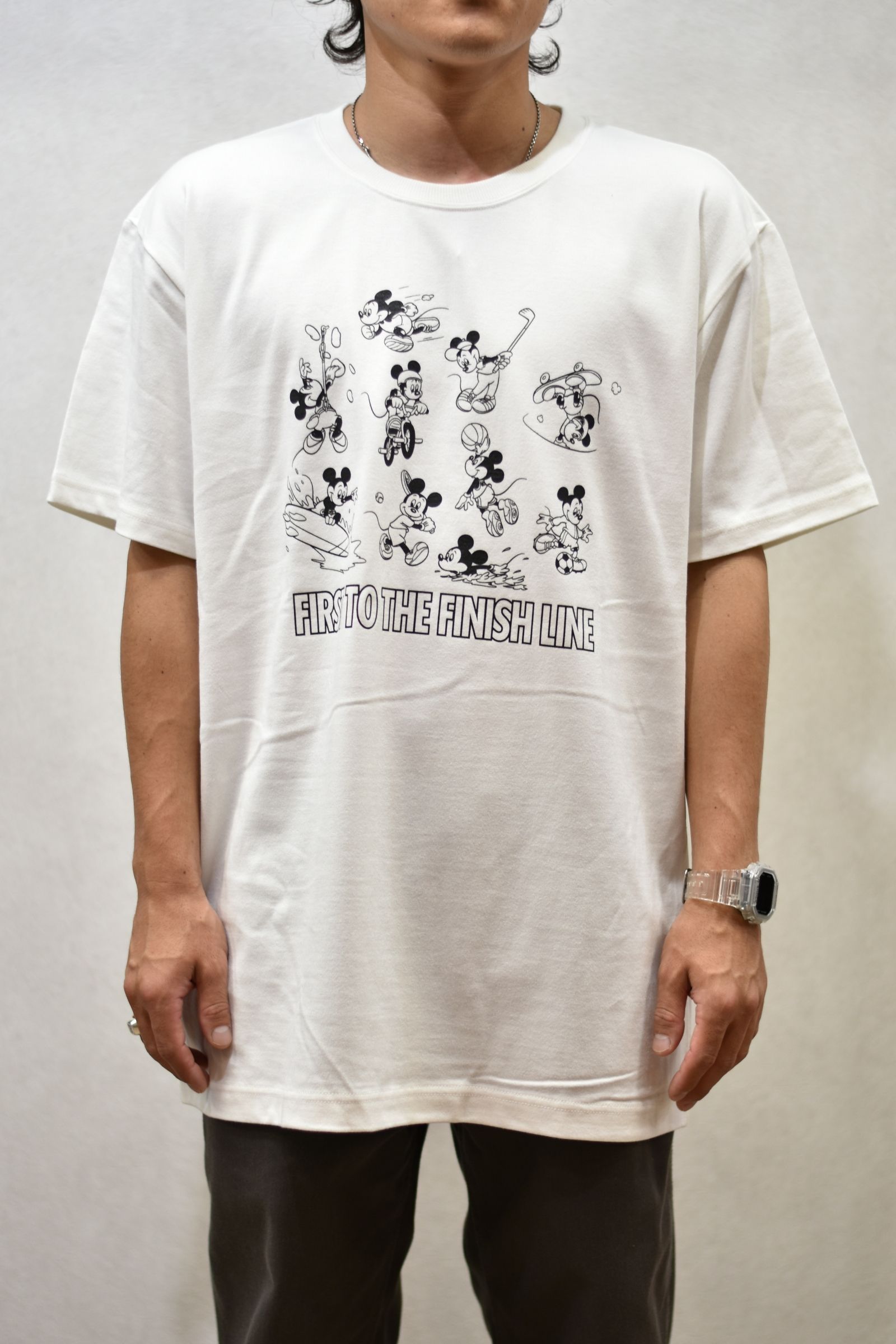 ×DISNEY MULTI PLAYER T-SHIRT (WHITE)