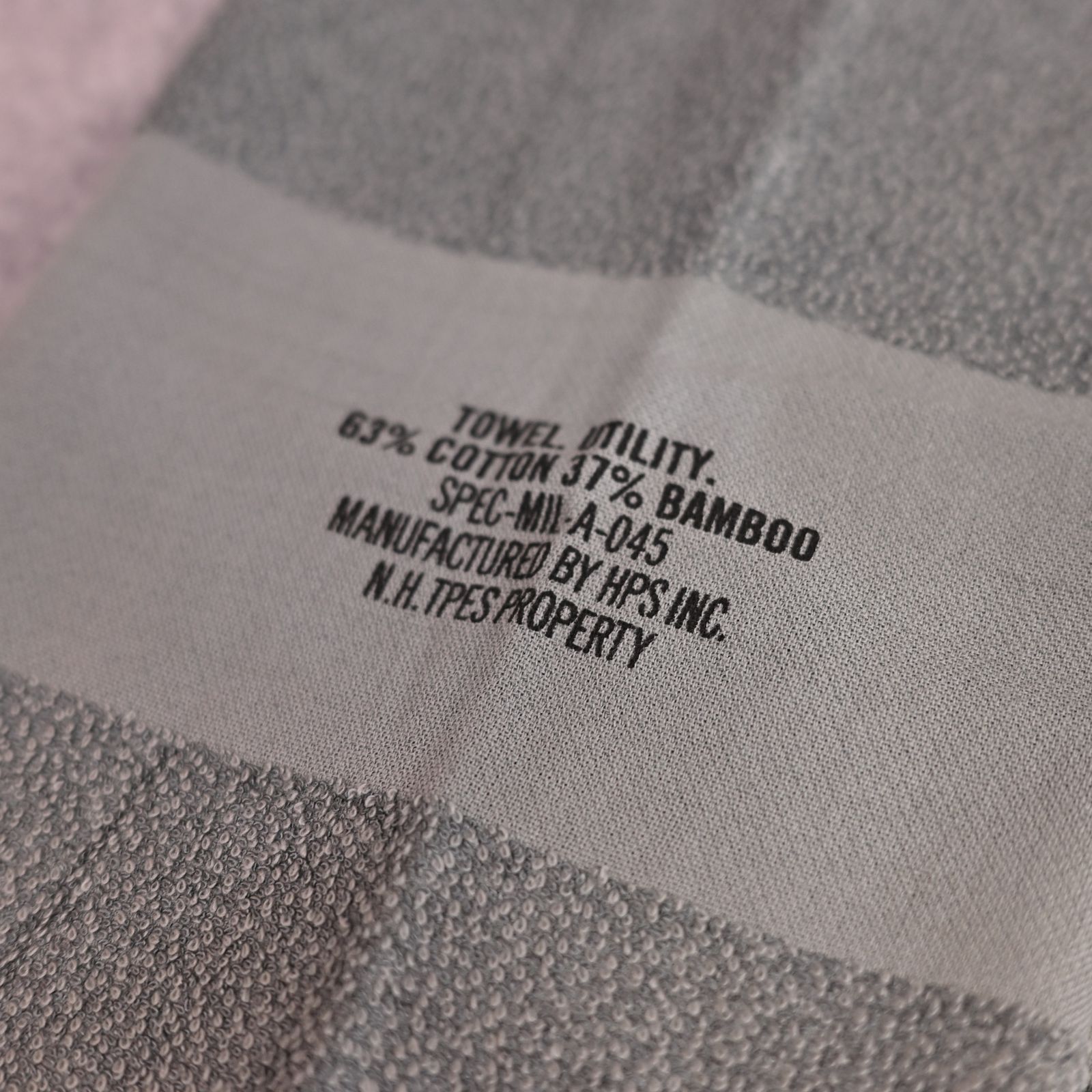 TEST PRODUCT EXCHANGE SERVISE × HIPPOPOTAMUS FACE TOWEL （KHAKI） / フェイスタオル (カーキ) TPES-AC04