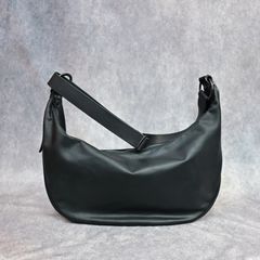 GUIDI オイルカーフ バナナバッグ ラージ （BLACK / ブラック） / 143-11