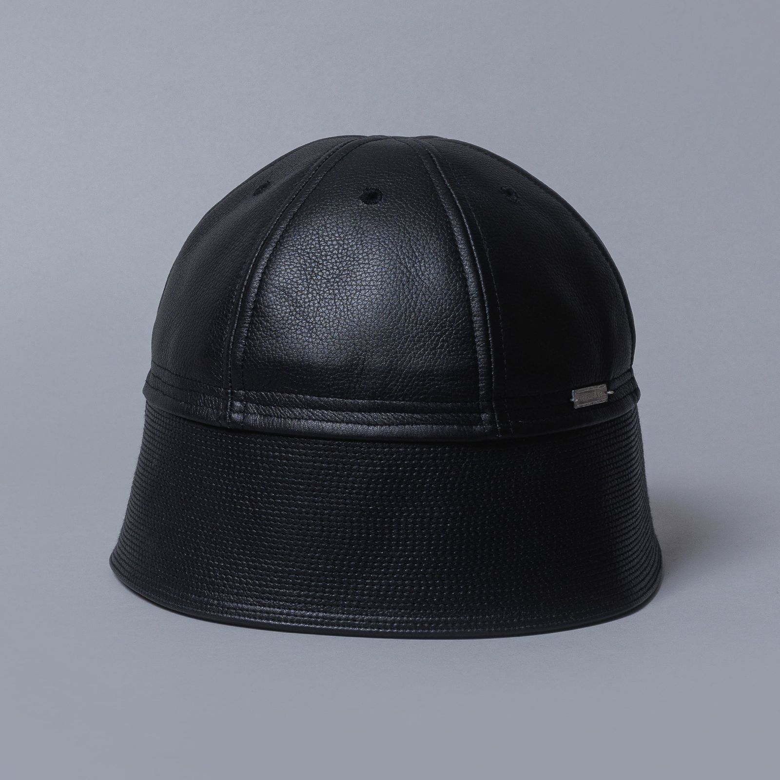 Cowhide Sailor Hat "SHEPHERD" (BLACK)｜カウハイド セーラーハット｜Y01014
