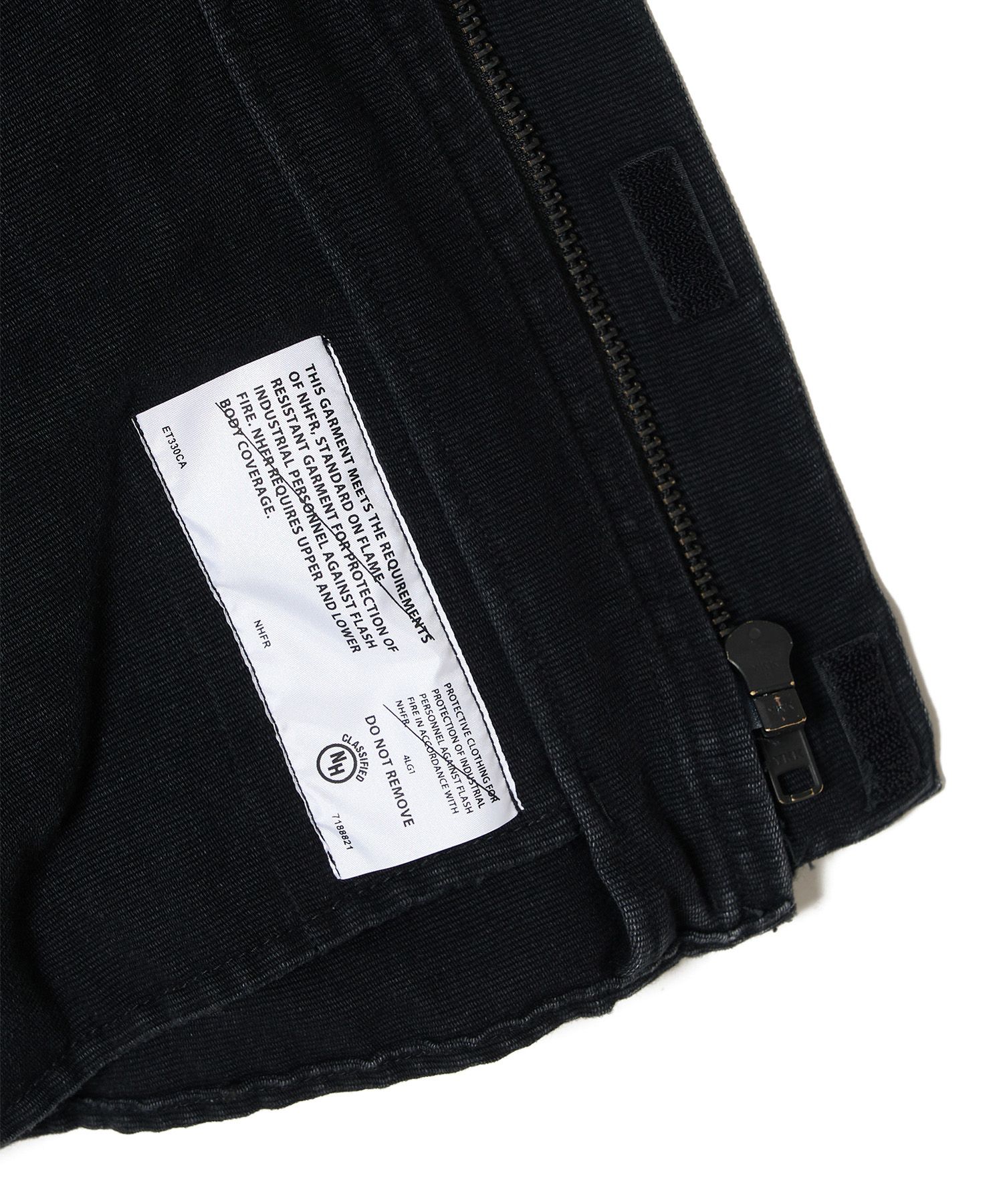 SHIRT BLOUSON (BLACK) -  シャツブルゾン （ブラック） 1242-BL03-001