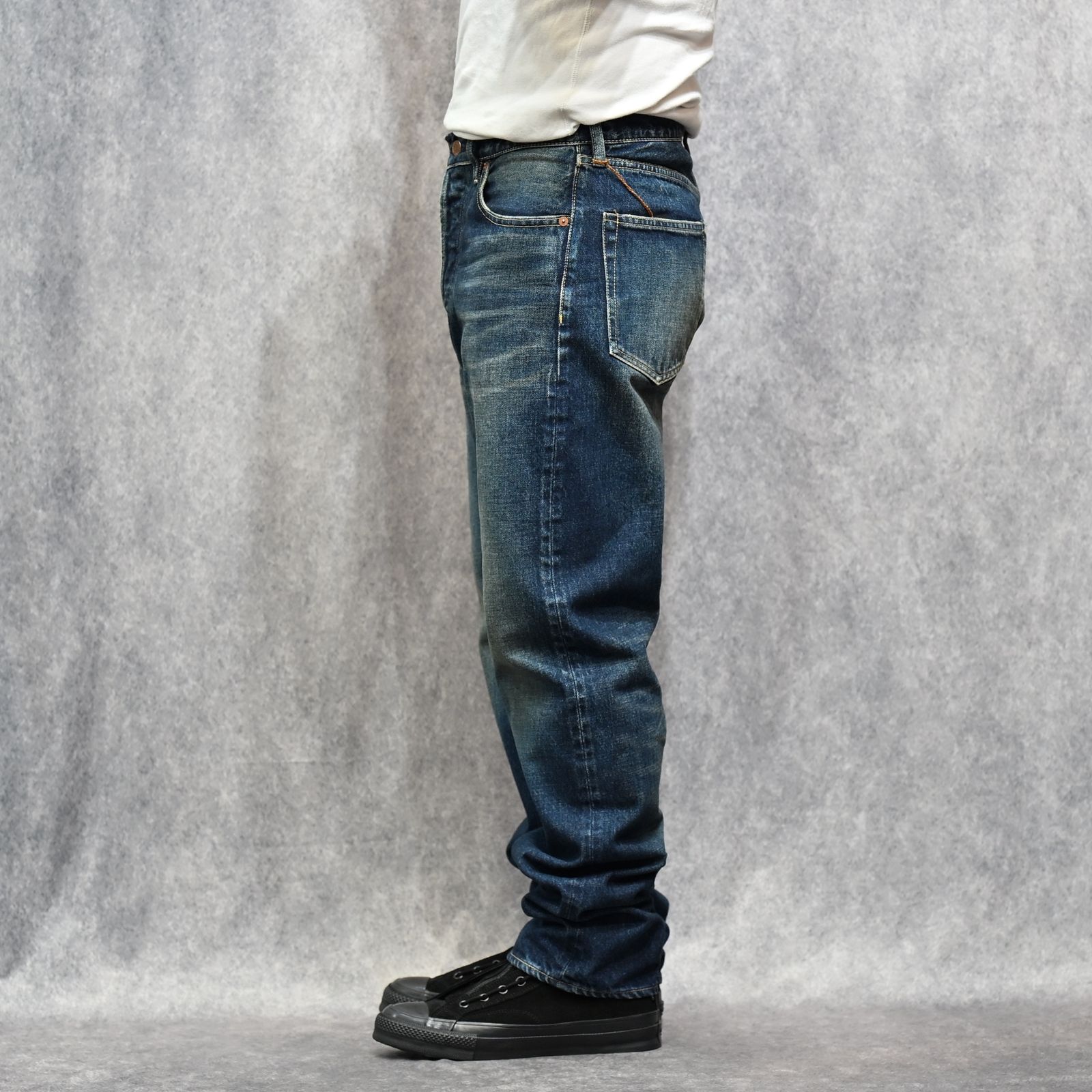 L.Straight 5pocket USD ｜ルーズストレート デニムパンツ｜2604-1001