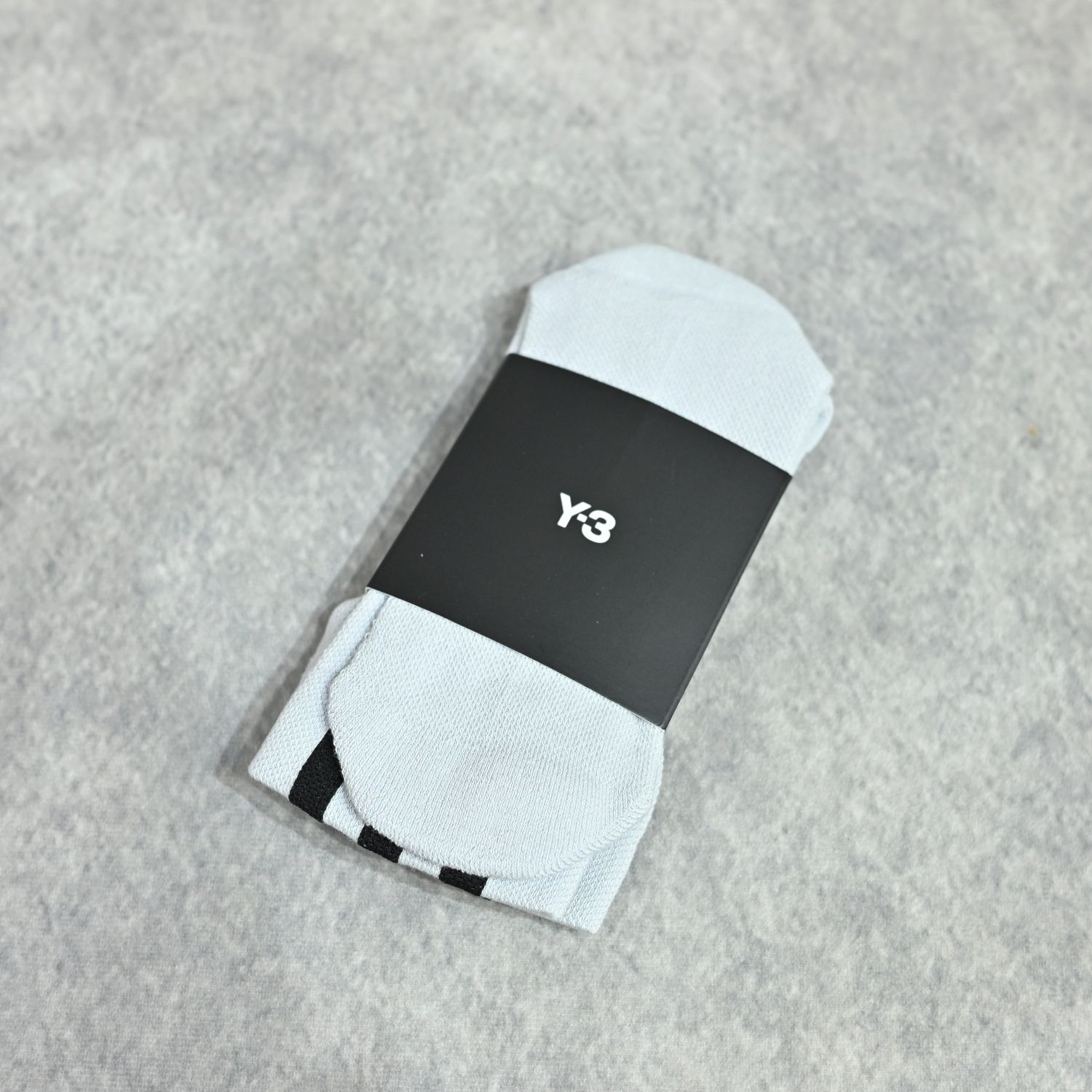 Y-3 STRIPES SOCK （GRAY） / ストライプ ソックス （グレー） LF0505