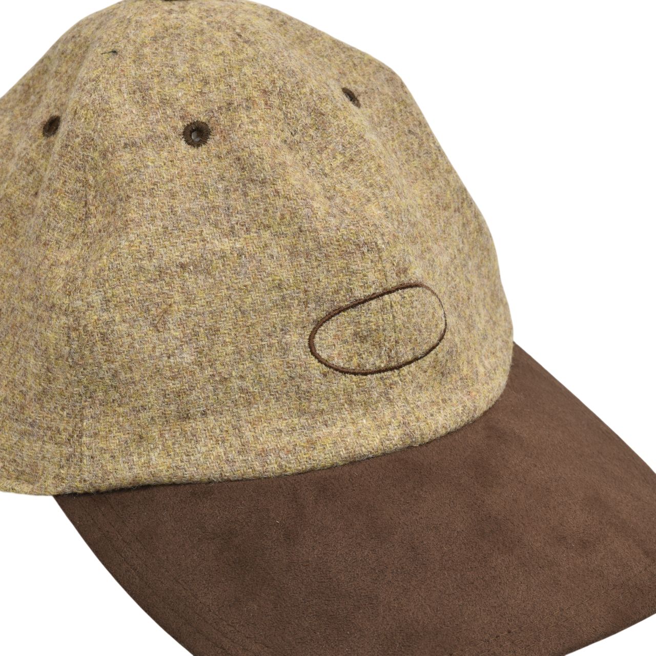 British Tweed Wool Cap "FANBOY" (COCOA)｜ツイード キャップ｜Y01019