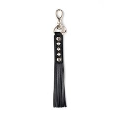 STUDS LEATHER ASSORT KEY RING ＜TYPE I＞ A (Black) / スタッズ レザー アソート キーリング