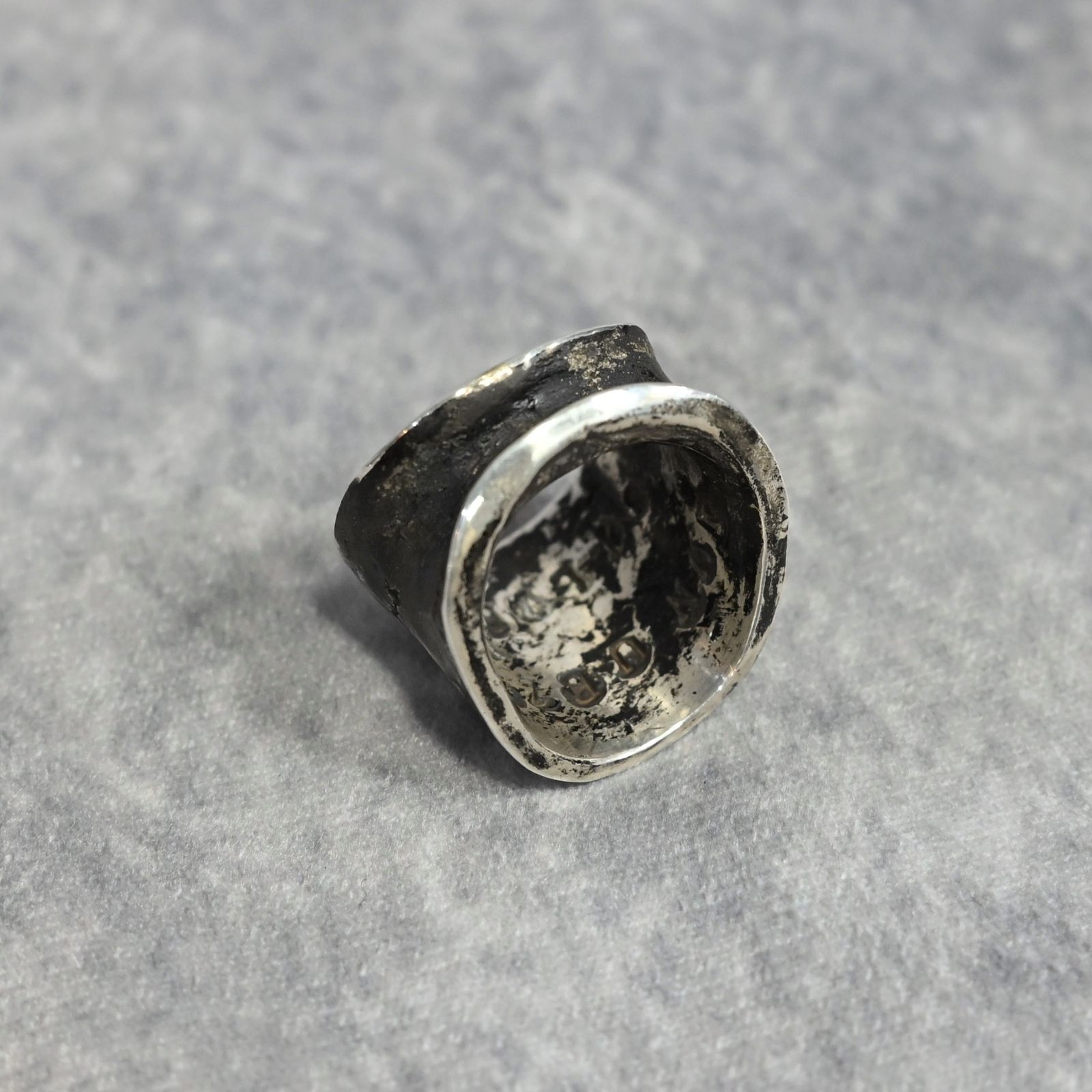 BEND RING  （24号）｜ SILVERS 純銀