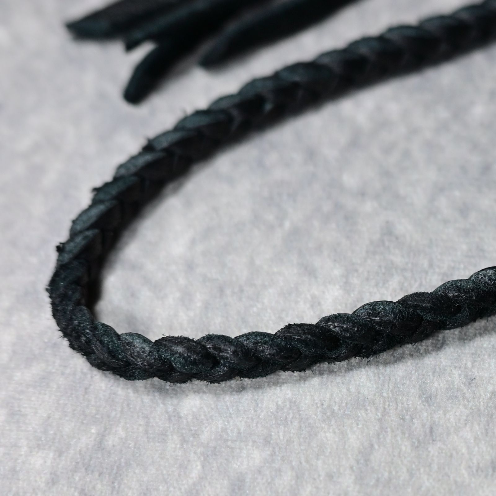 DEER LEATHER CORD 2｜ SILVERS 純銀
