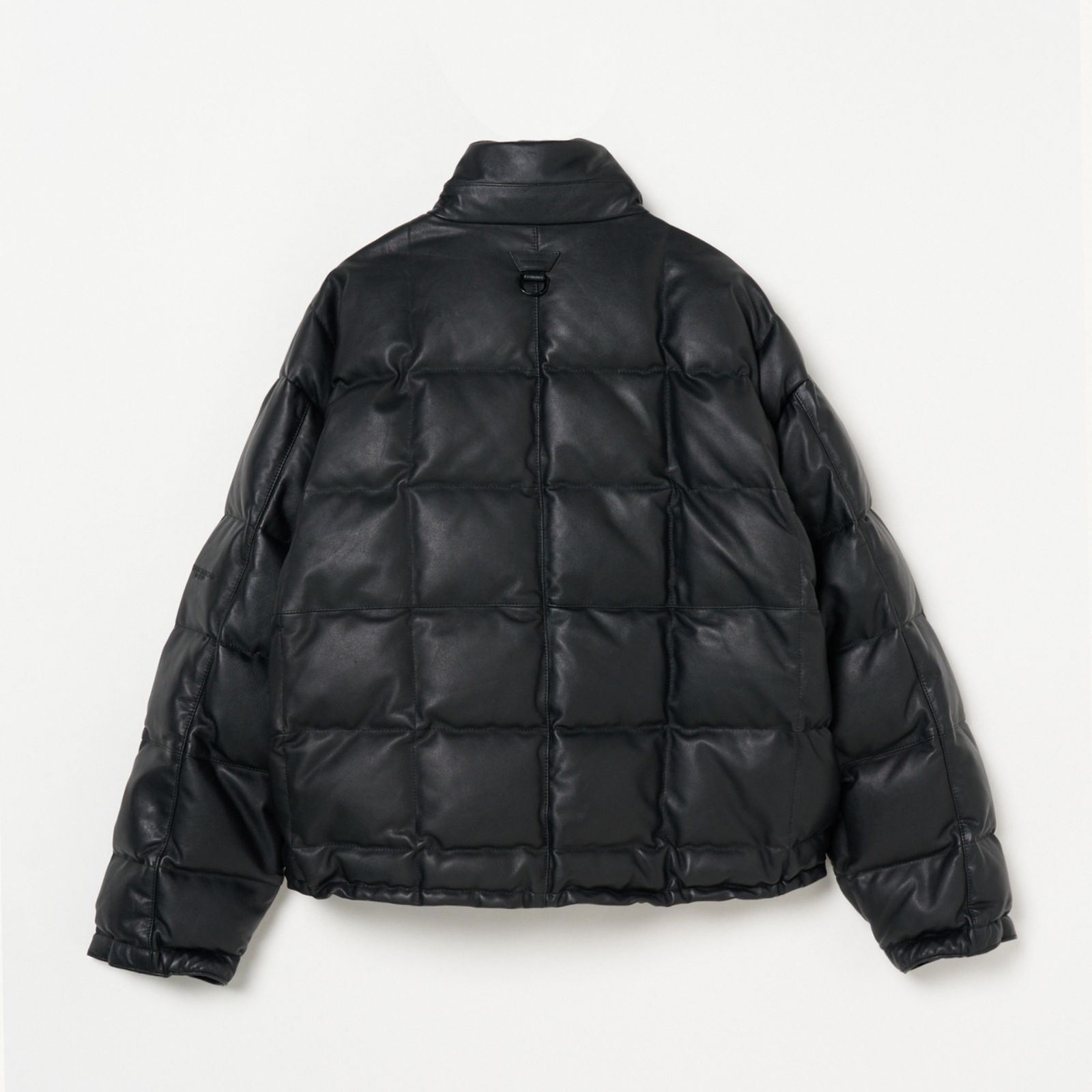 LEATHER DOWN JK (BLACK） / レザー ダウンジャケット （ブラック） 78001130
