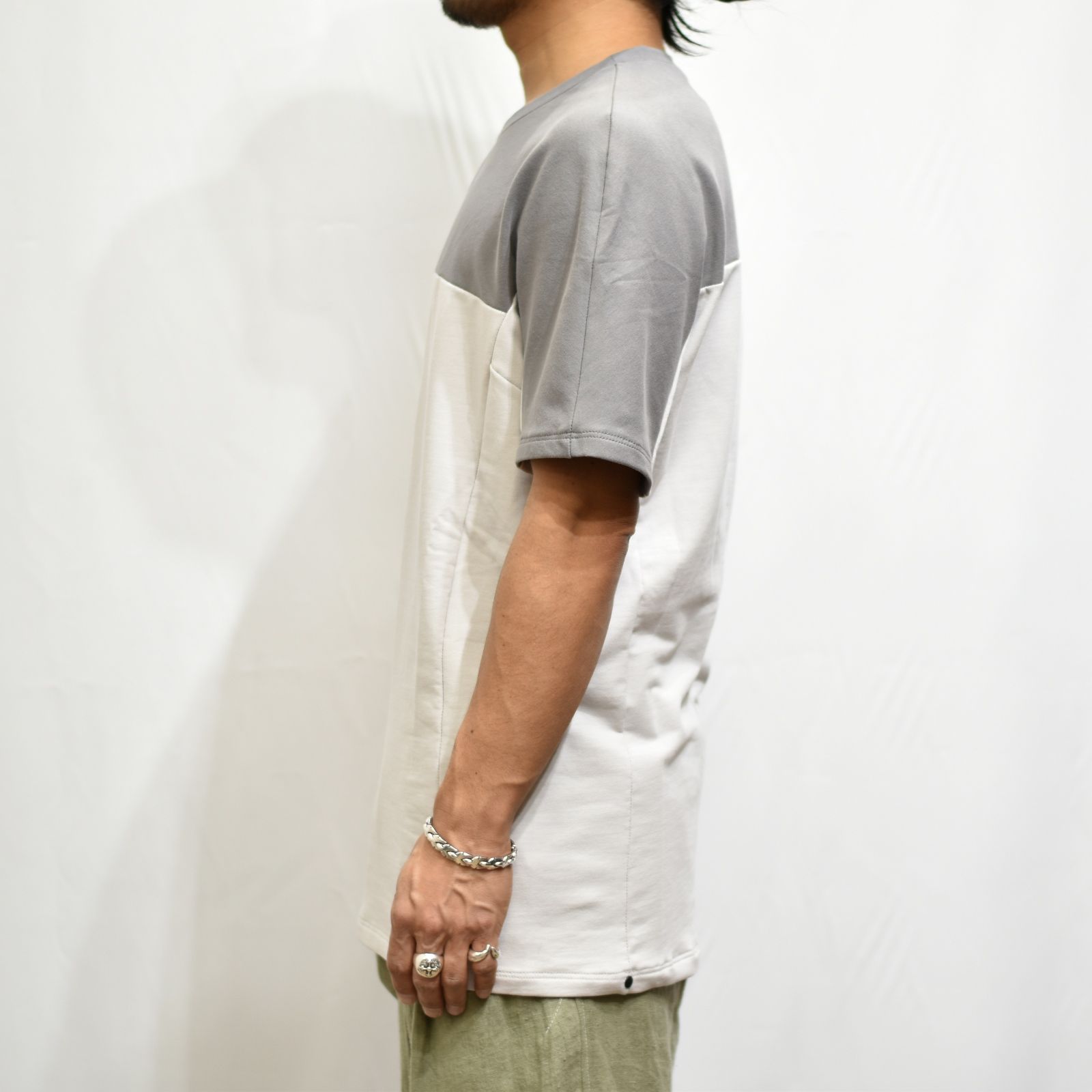 incarnation（インカネーション） COTTON ELASTANE ZIP FRONT