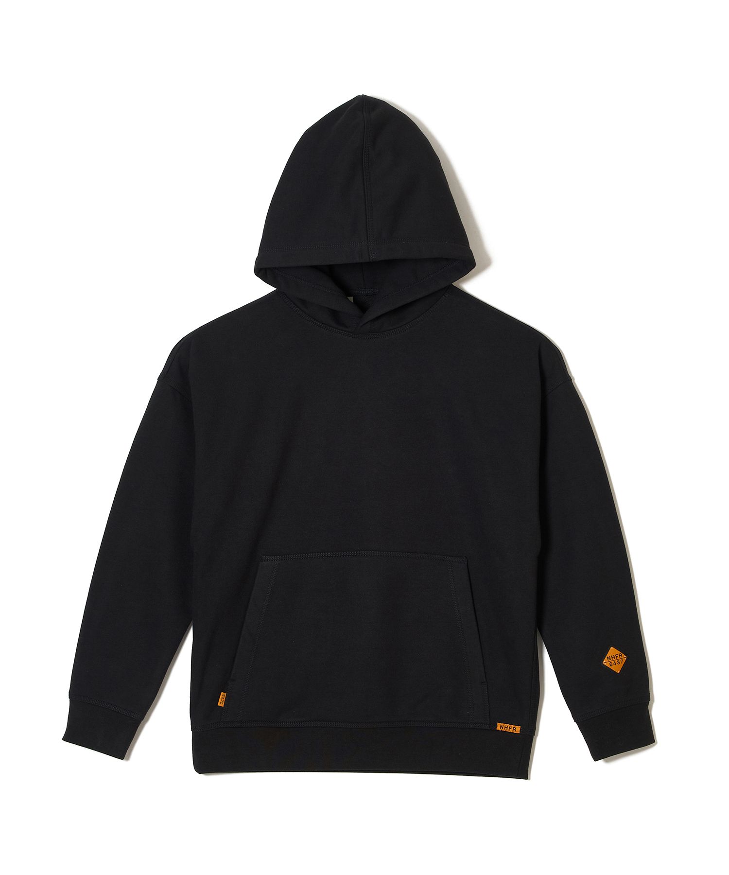 HOODIE SWEATSHIRT (BLACK) -  フーディー スウェット （ブラック） 1242-CS02-022