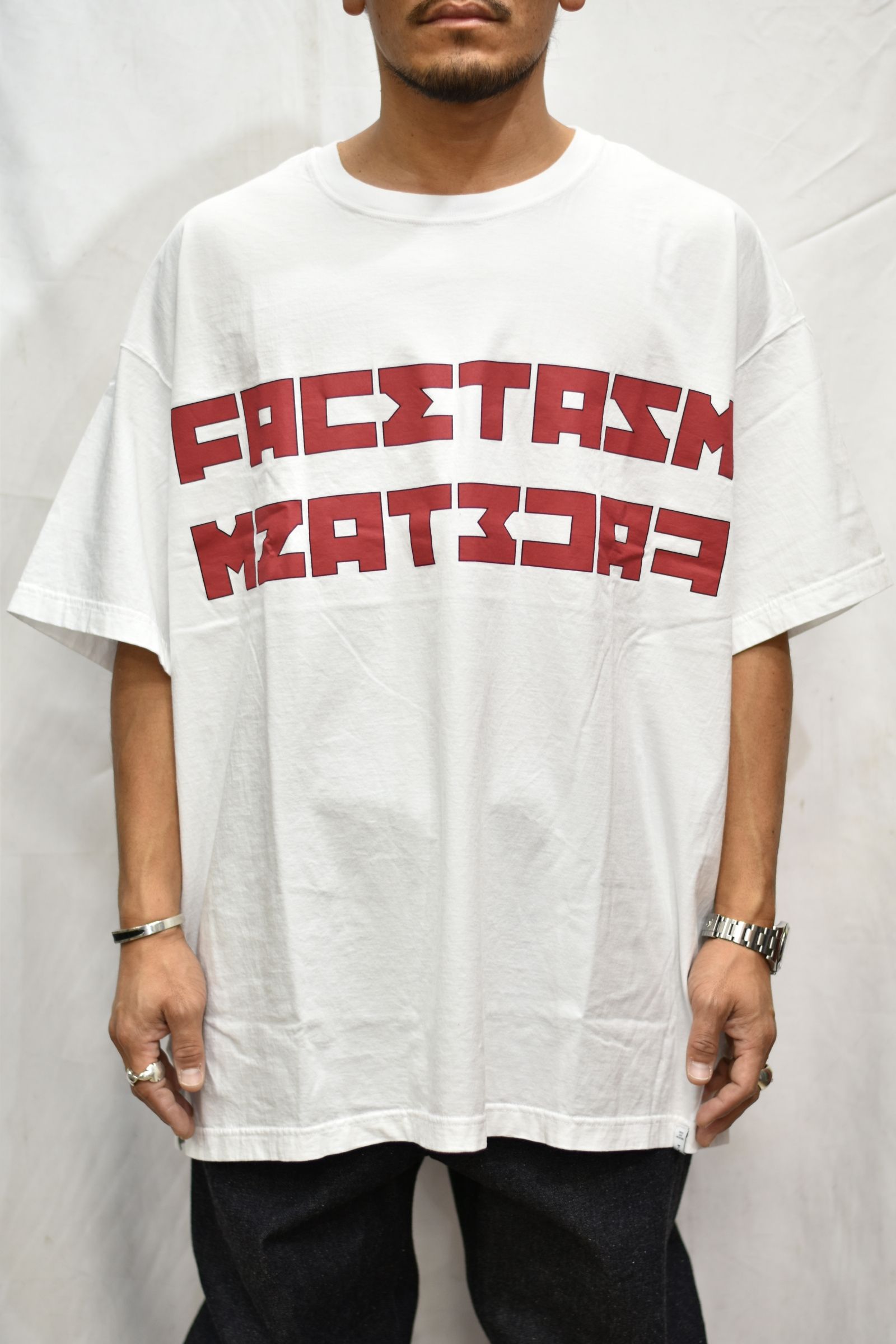 SOCCER LOGO BIG TEE (WHITE)