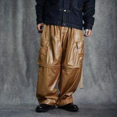デタッチャブルワイドカーゴパンツ / LB25SS-PT05-FFL (BROWN)