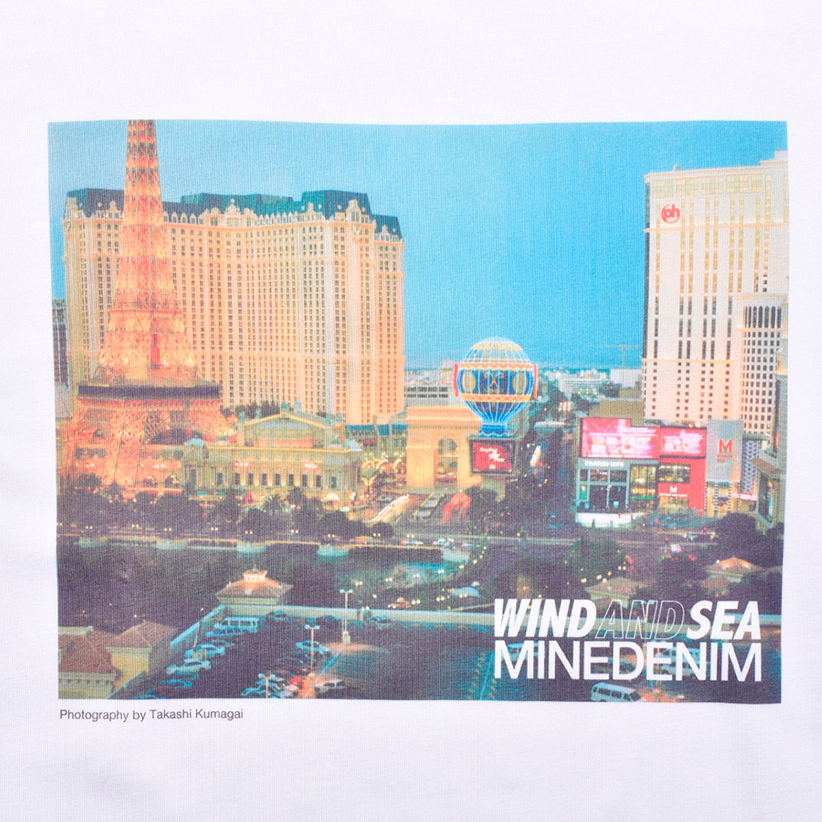 WIND AND SEA×MINEDENIM Photo L/S Tee （WHT / ホワイト）
