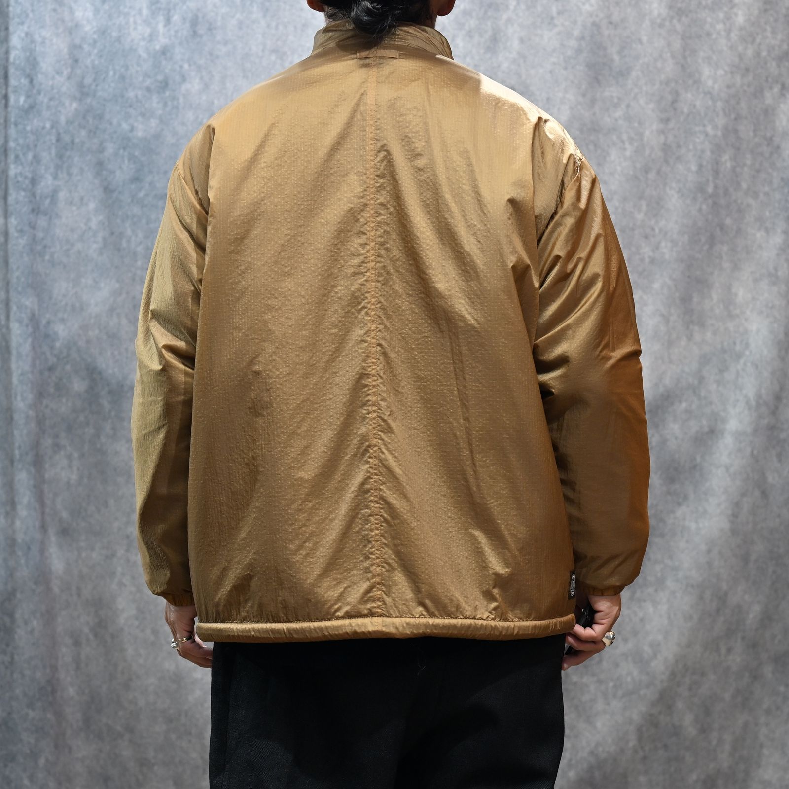 FLEECE LINER NYLON ZIP UP JACKET （BROWN）｜フリース リバーシブルジャケット （ブラウン） PC-022-3623-20
