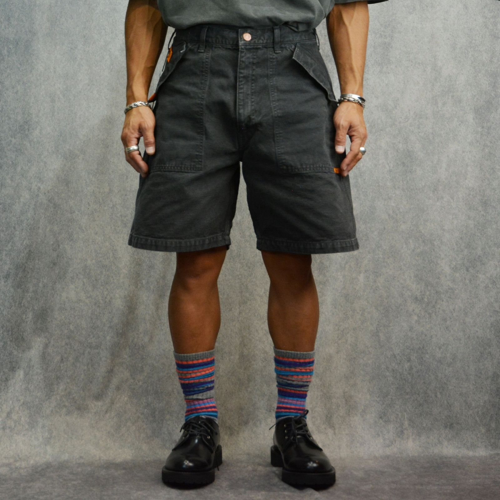 パンツ N!ce Nylon Half Pants black M nylon half pants / black | wee9s | ウィークス オフィシャル