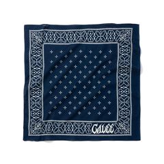 CROSS BANDANA (NAVY)｜クロス柄 バンダナ｜CL-26AWCRS004