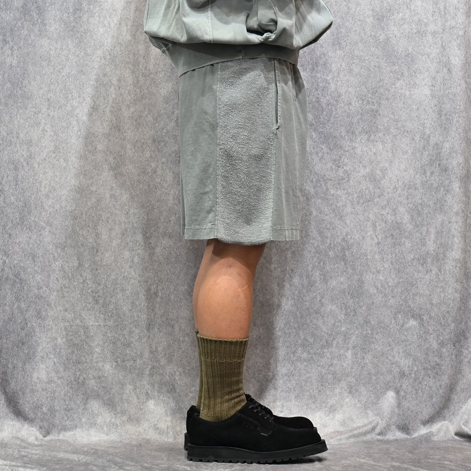 N.HOOLYWOOD × Champion｜HALF PANTS （GRAY / グレー）｜ハーフパンツ｜C8-D513