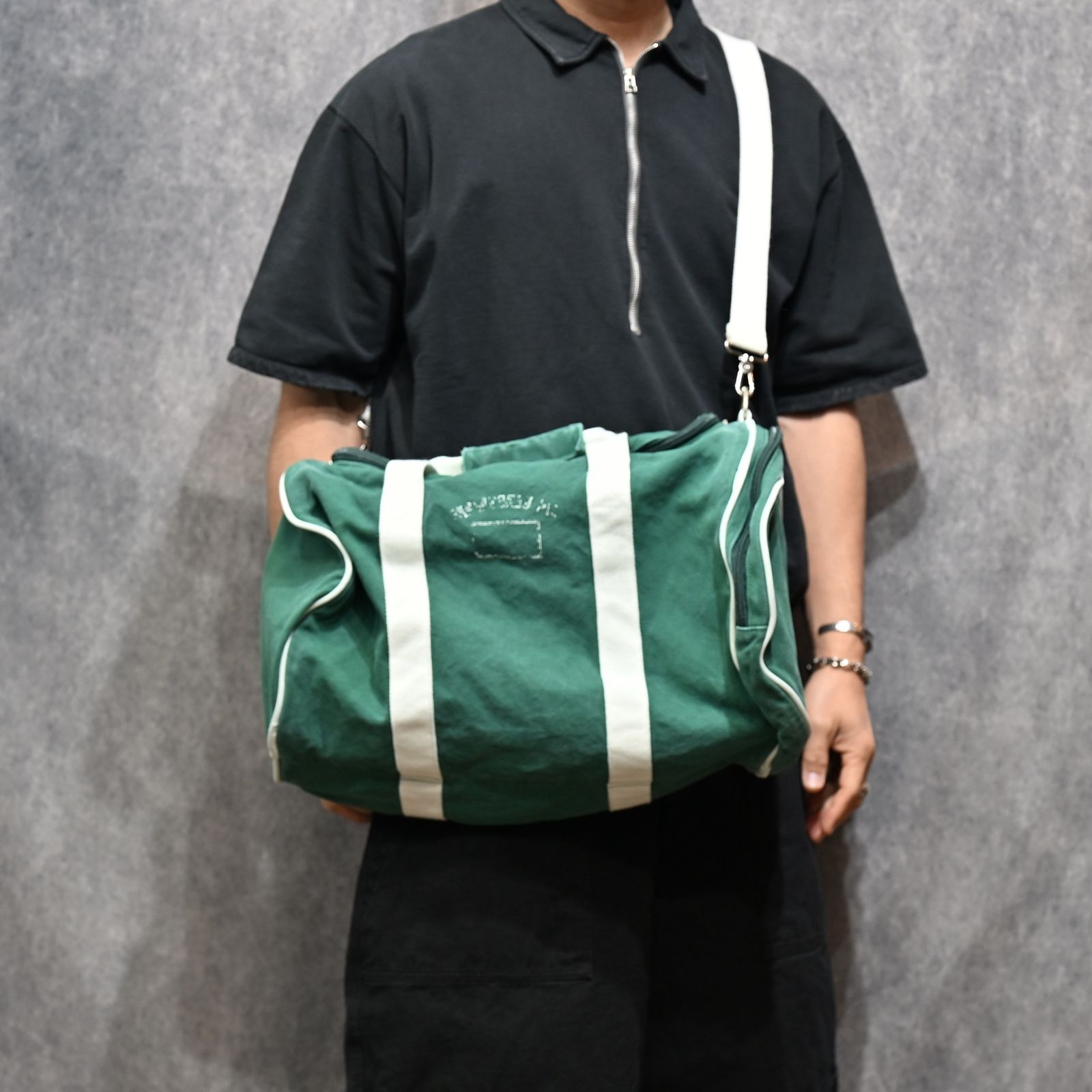 "SOUVENIR" DRUM BAG （GREEN） / ドラムバッグ （グリーン） 2026SS-GD3-YT