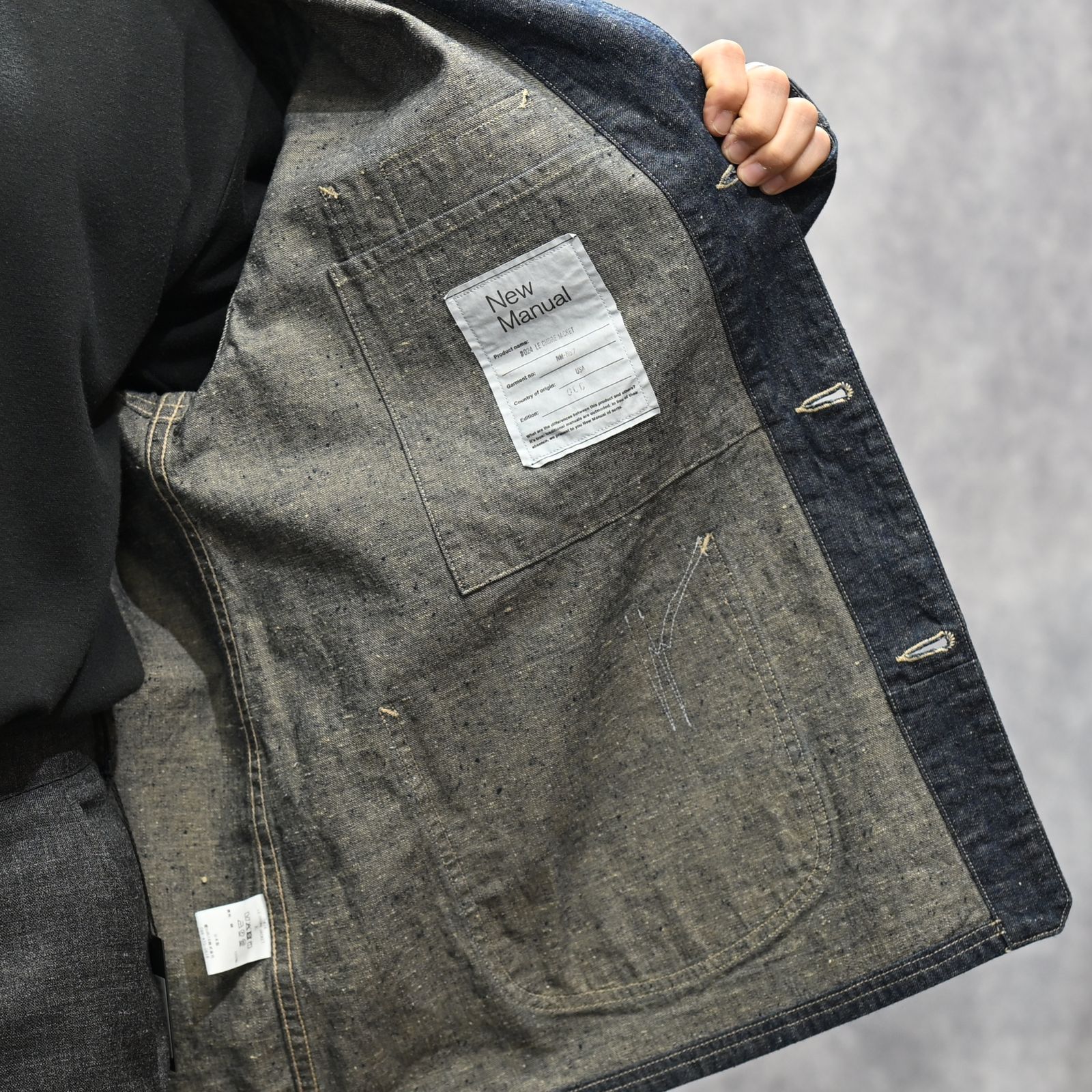 #024 LE CHORE JACKET ONE-WASHED （INDIGO） / カバーオール （インディゴ） 2026SSJK-YY-0012