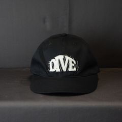 DIVE EMB 6P Cap （Black） / ワッペン キャップ （ブラック）