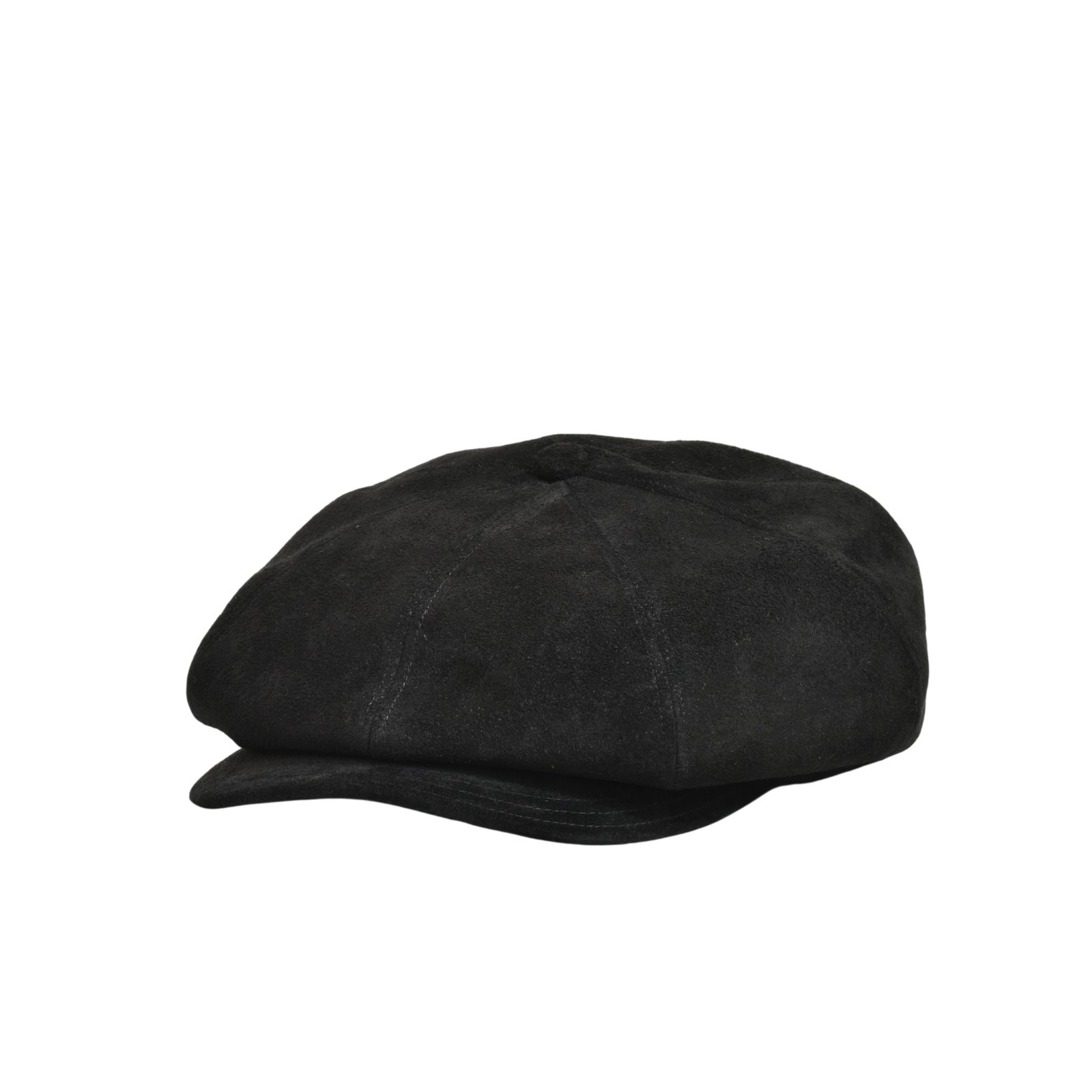 × The Letters Horsehide Suede Casquette "LETTERBOY" (BLACK)｜× レターズ ホースハイド スエード キャスケット｜Z01005