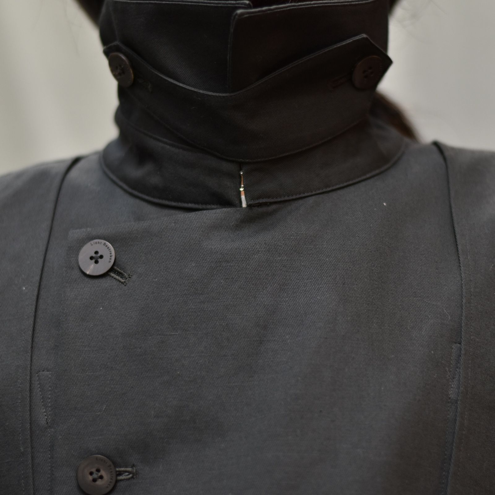 デタッチャブルトレンチコート / LB22SS-CO01-CL (BLACK)