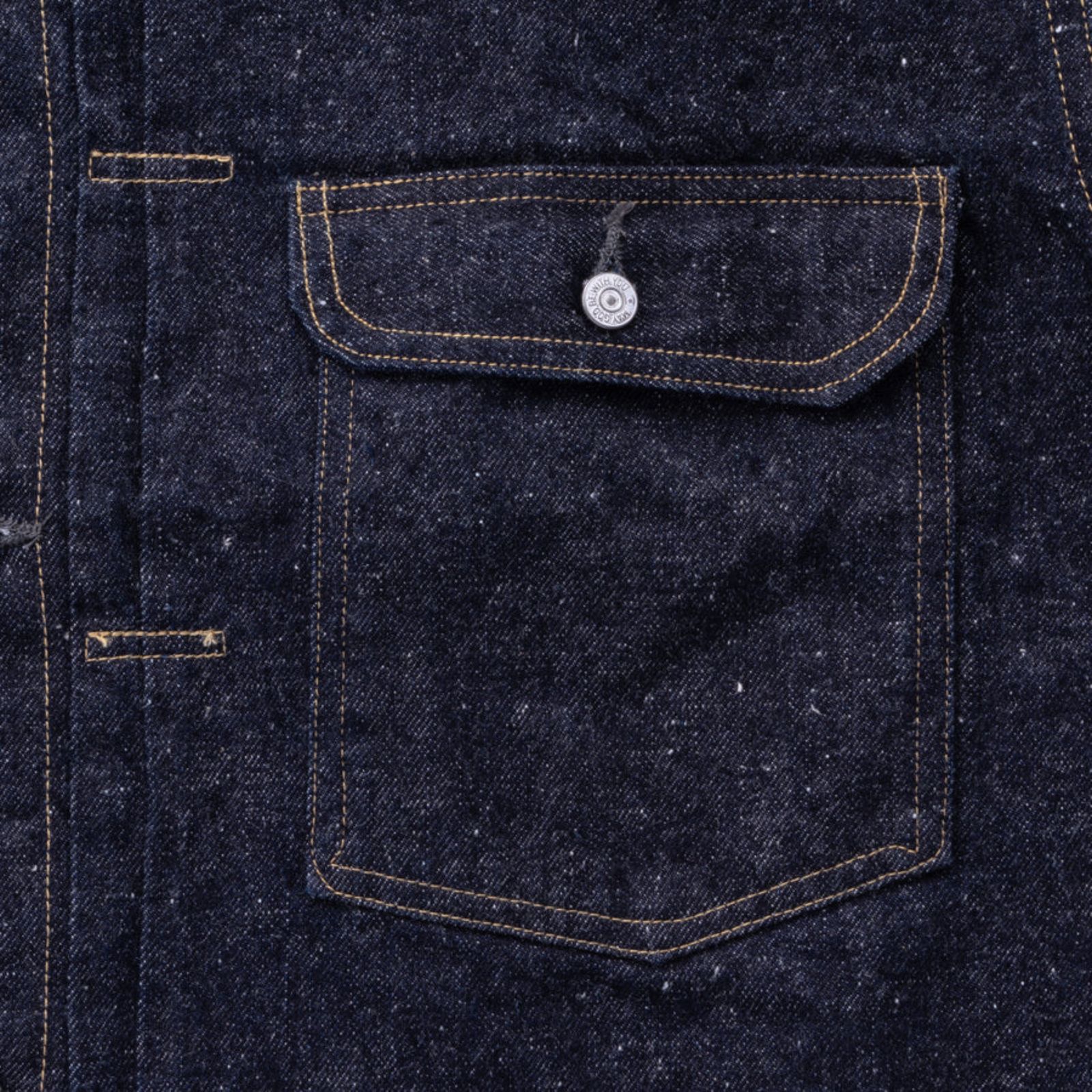 #012 LV 36’s T-BACK JACKET ONE-WASHED （INDIGO） / デニムジャケット Gジャン （インディゴ）
