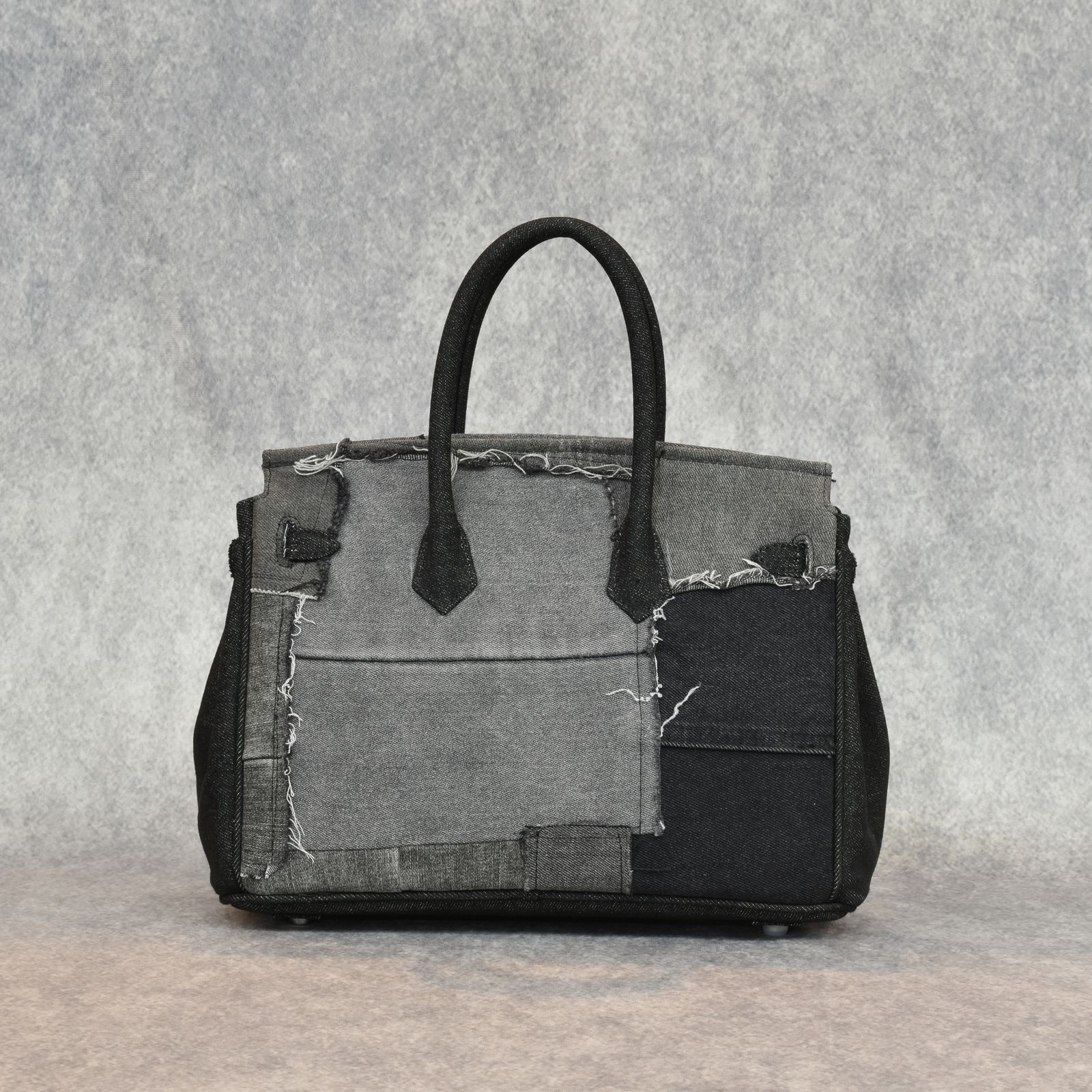 TRAVEL BAG  (MULTI BLACK DENIM) | ハンドバッグ