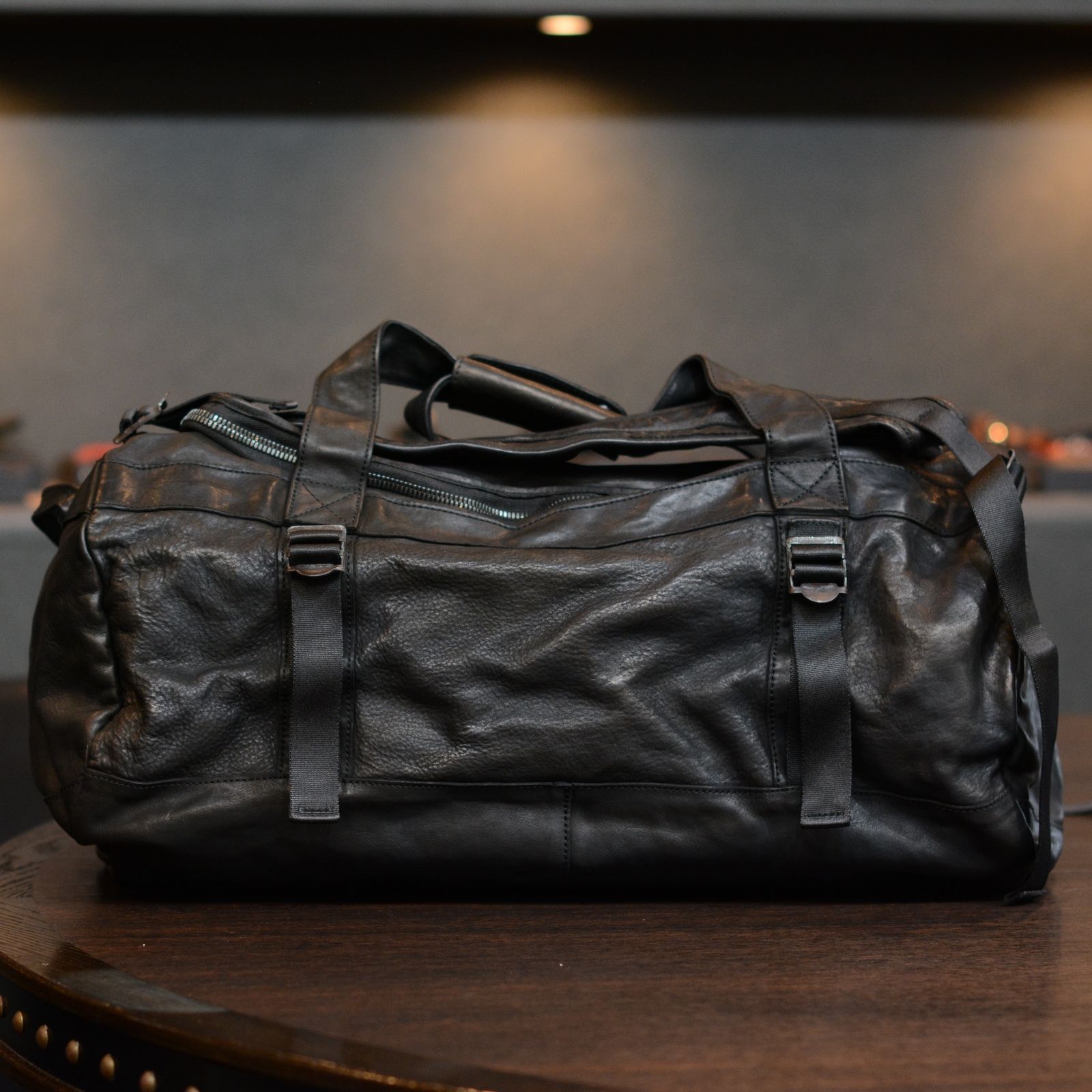 極美品バックラッシュ 3WAY BAG ISAMU KATAYAMA BACKLASH - イタリーショルダー製品染め 3WAY